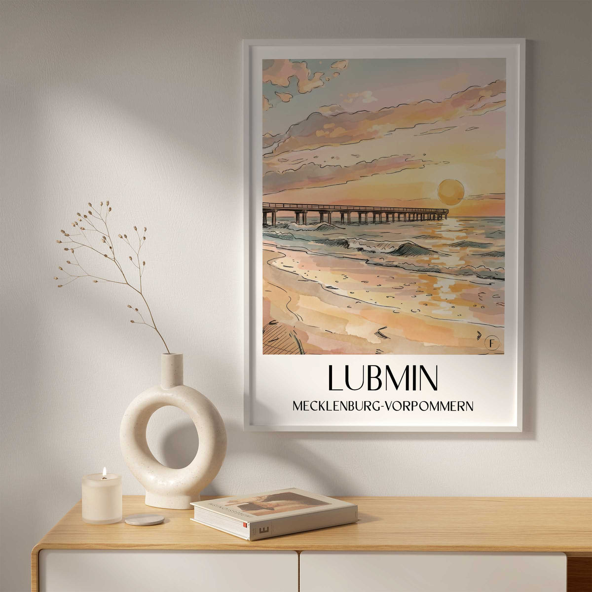 lubmin-mecklenburg-vorpommern-deutschland-poster-aquarell