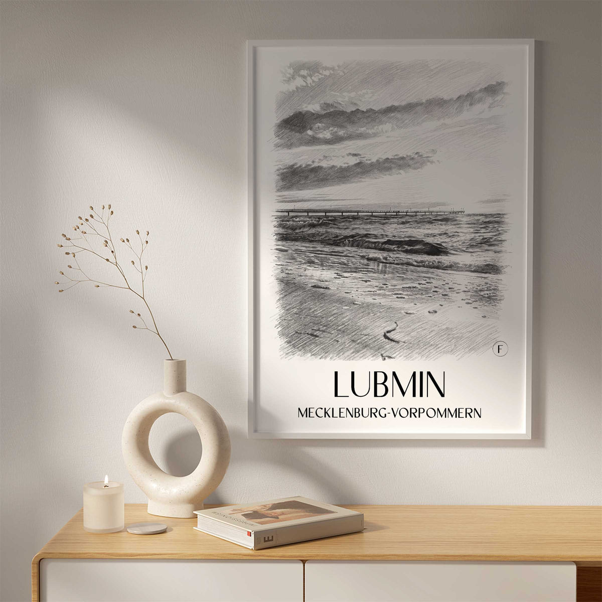 lubmin-mecklenburg-vorpommern-deutschland-poster-bleistift-zeichnung-drawing