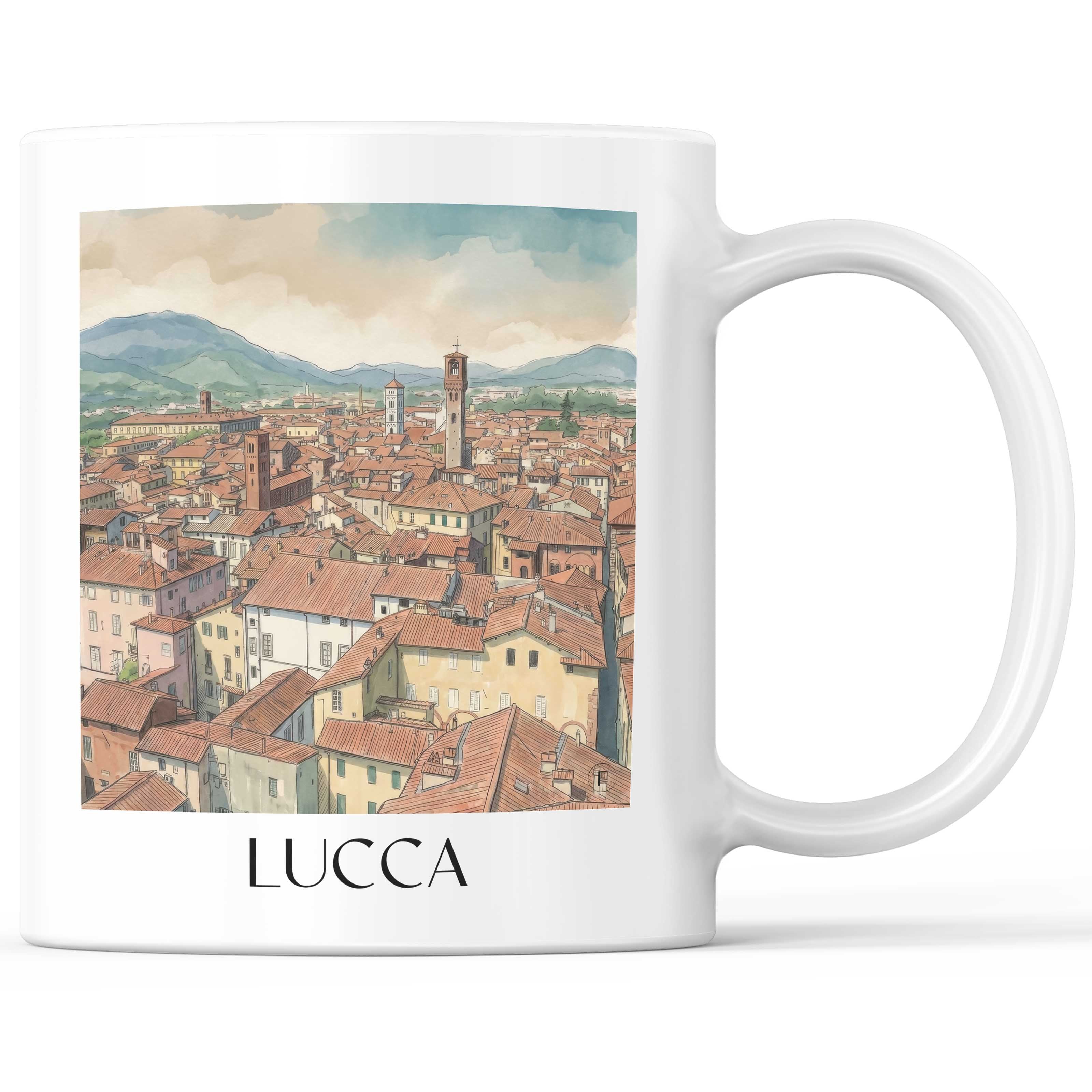lucca-toskana-italien-kaffeebecher-aquarell