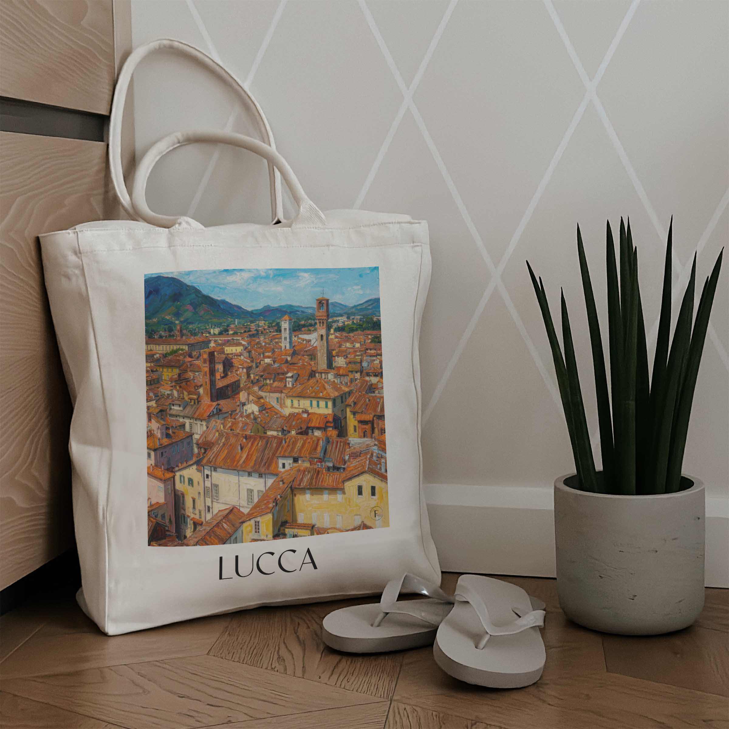 lucca-toskana-italien-einkaufstasche-oil-painting-oelgemaelde