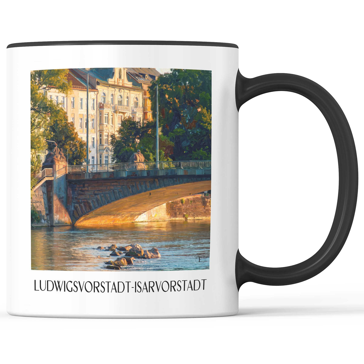 ludwigsvorstadt-isarvorstadt-münchen-deutschland-kaffeebecher-oil-painting-oelgemaelde