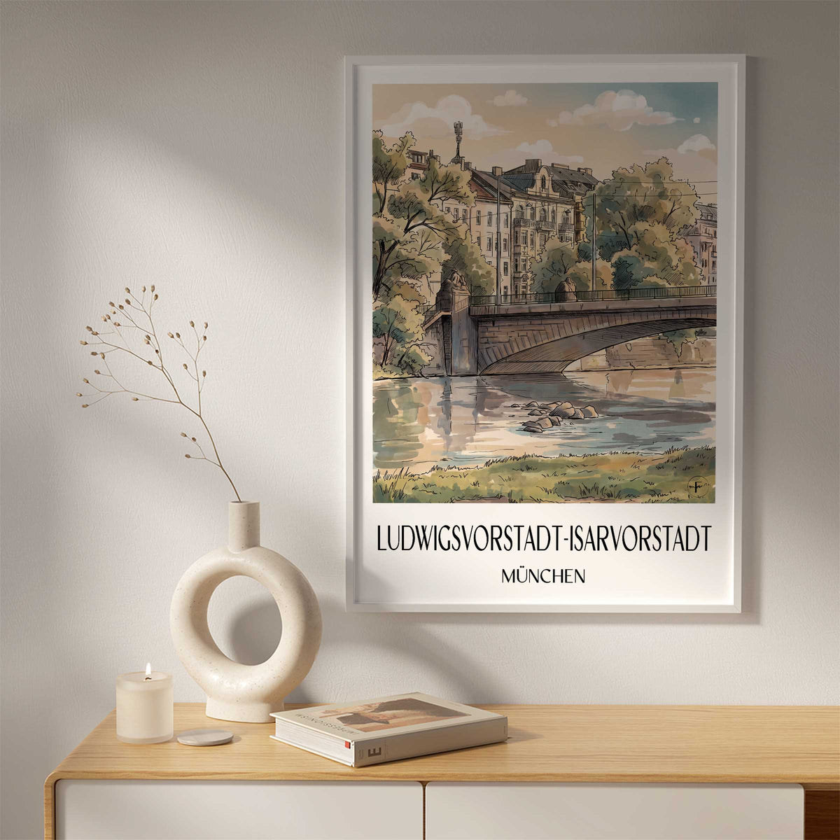 ludwigsvorstadt-isarvorstadt-münchen-deutschland-poster-aquarell