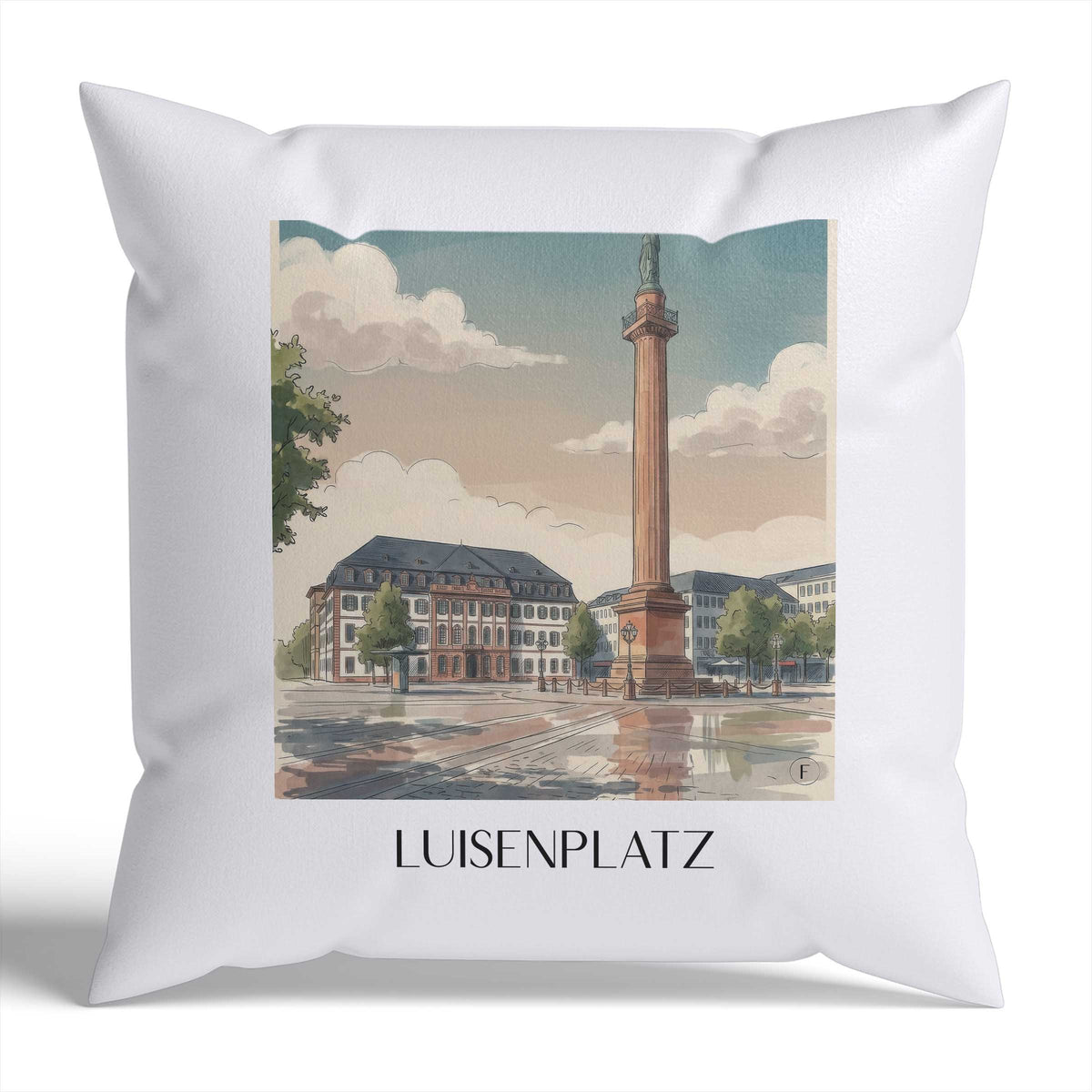 luisenplatz-darmstadt-deutschland-kissenbezug-aquarell