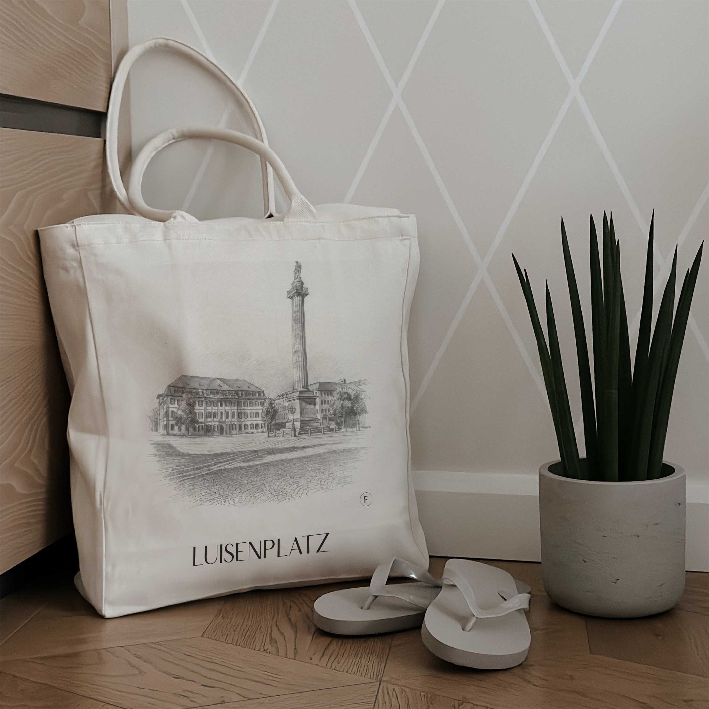 luisenplatz-darmstadt-deutschland-einkaufstasche-bleistift-zeichnung-drawing