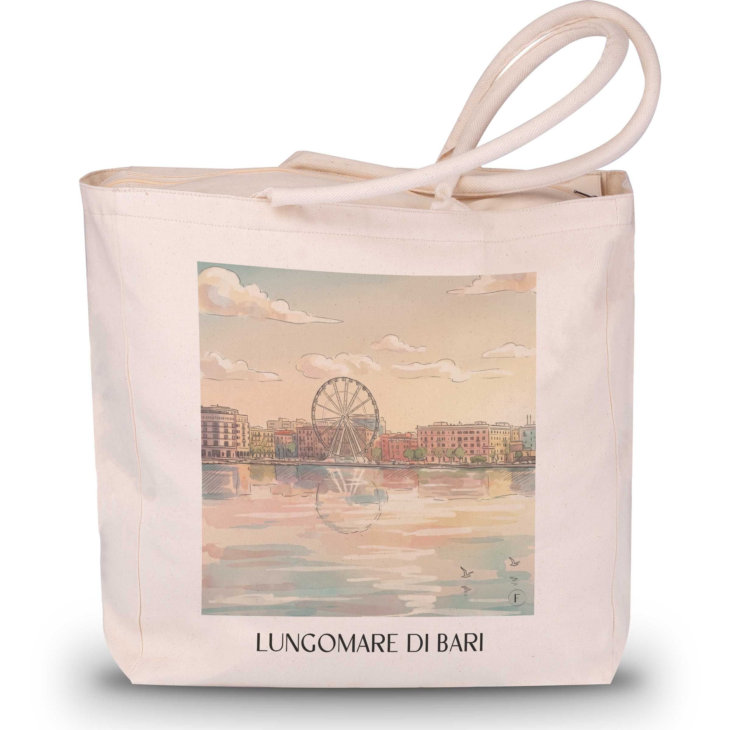 lungomare-di-bari-apulien-italien-einkaufstasche-aquarell