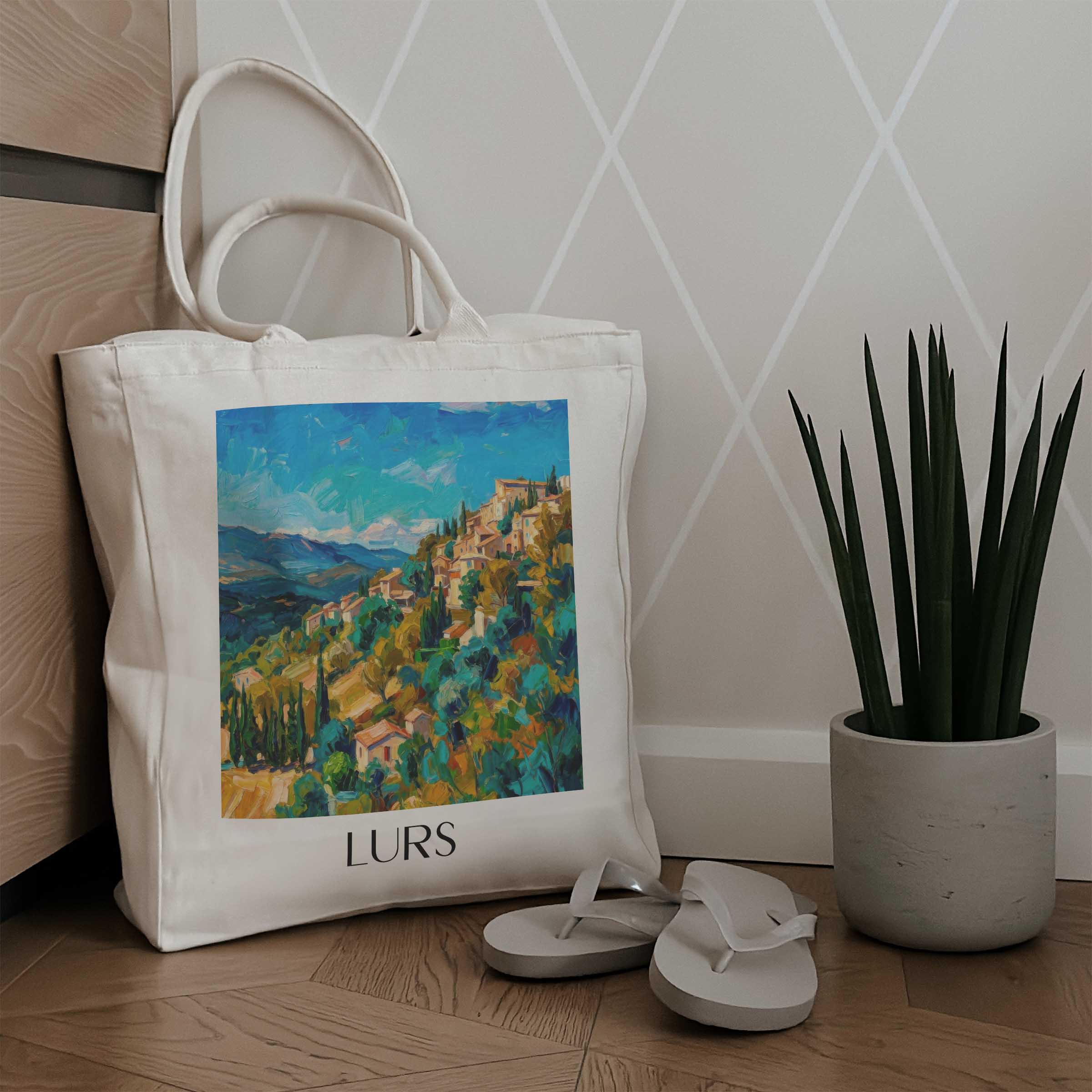 lurs-provence-frankreich-einkaufstasche-oil-painting-oelgemaelde