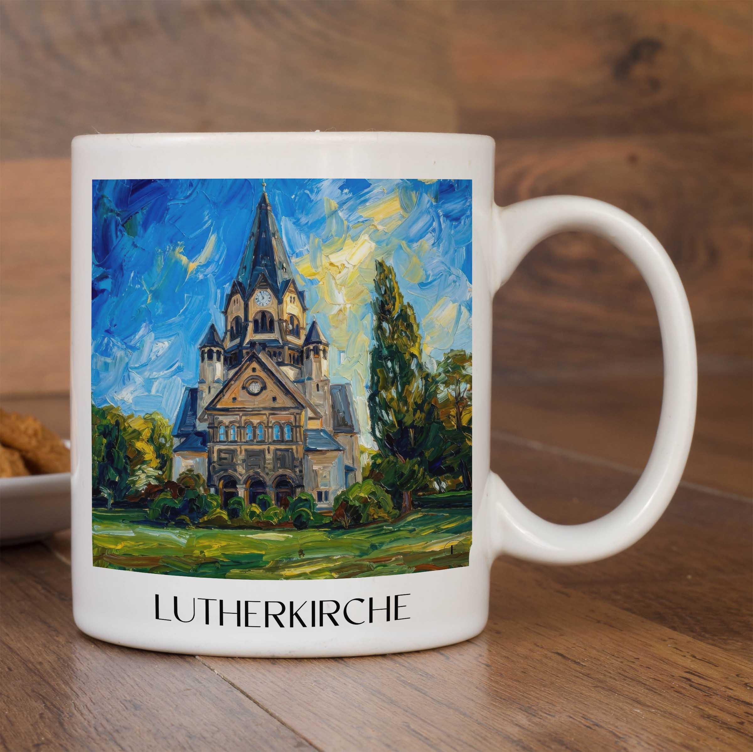 lutherkirche-chemnitz-deutschland-kaffeebecher-oil-painting-oelgemaelde