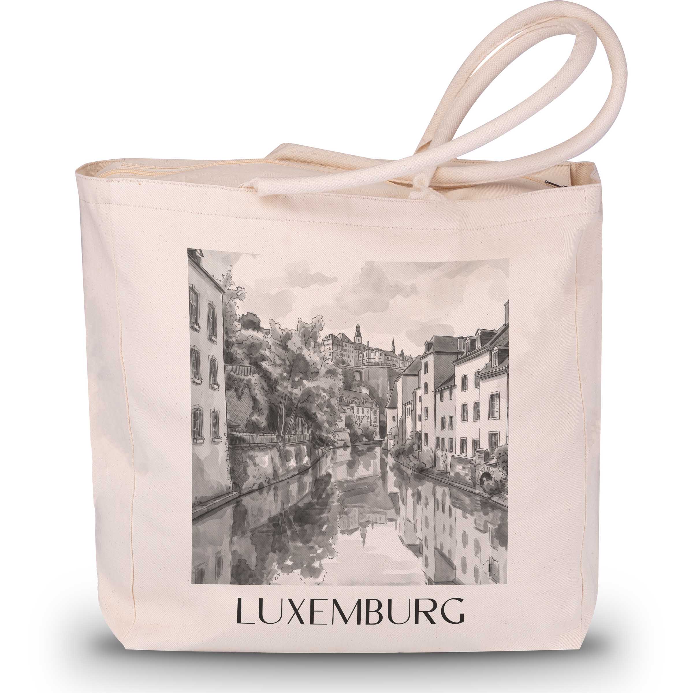 luxemburg-luxemburg-einkaufstasche-aquarell-schwarz-weiss