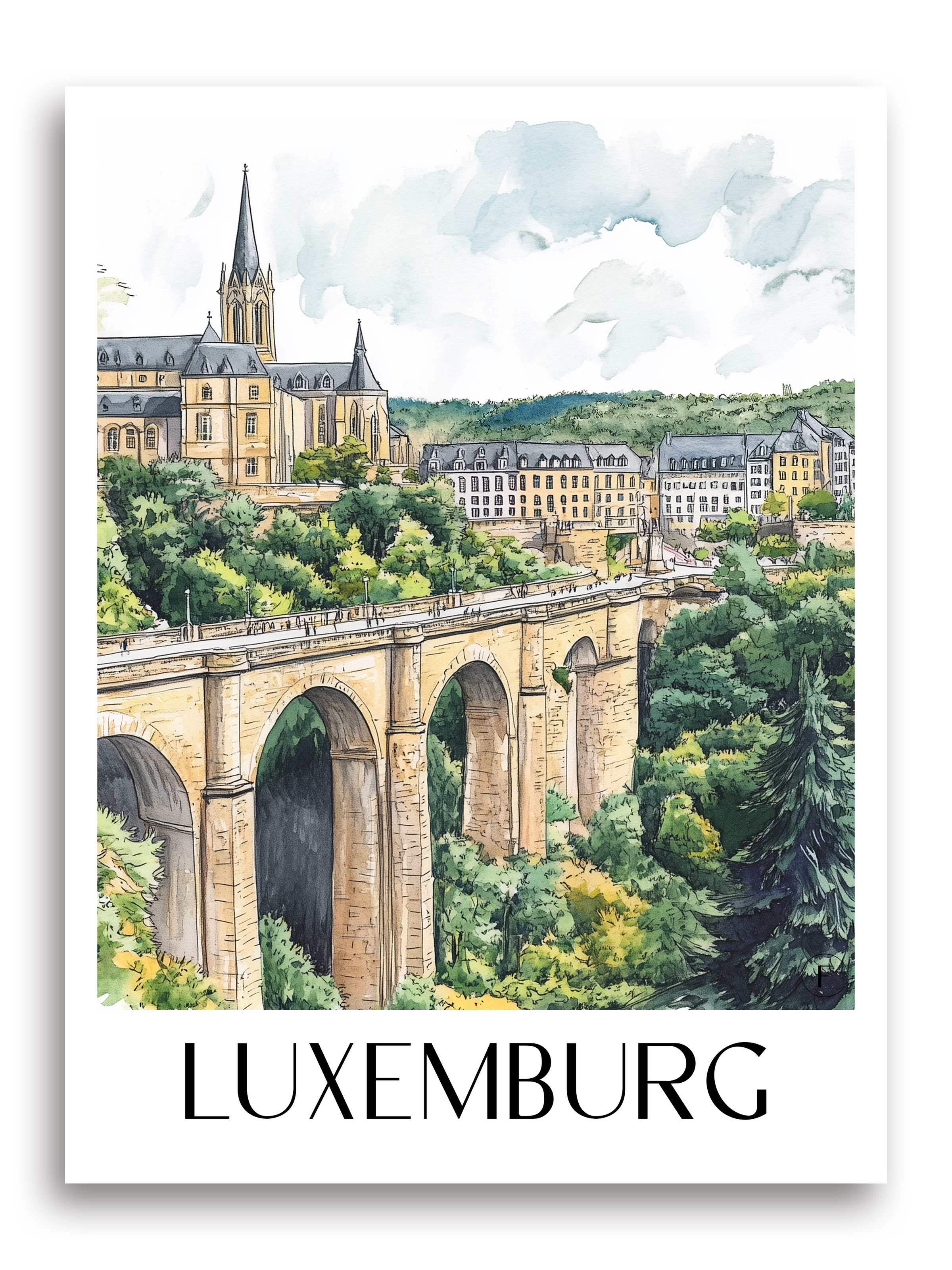 luxemburg-luxemburg-poster-aquarell