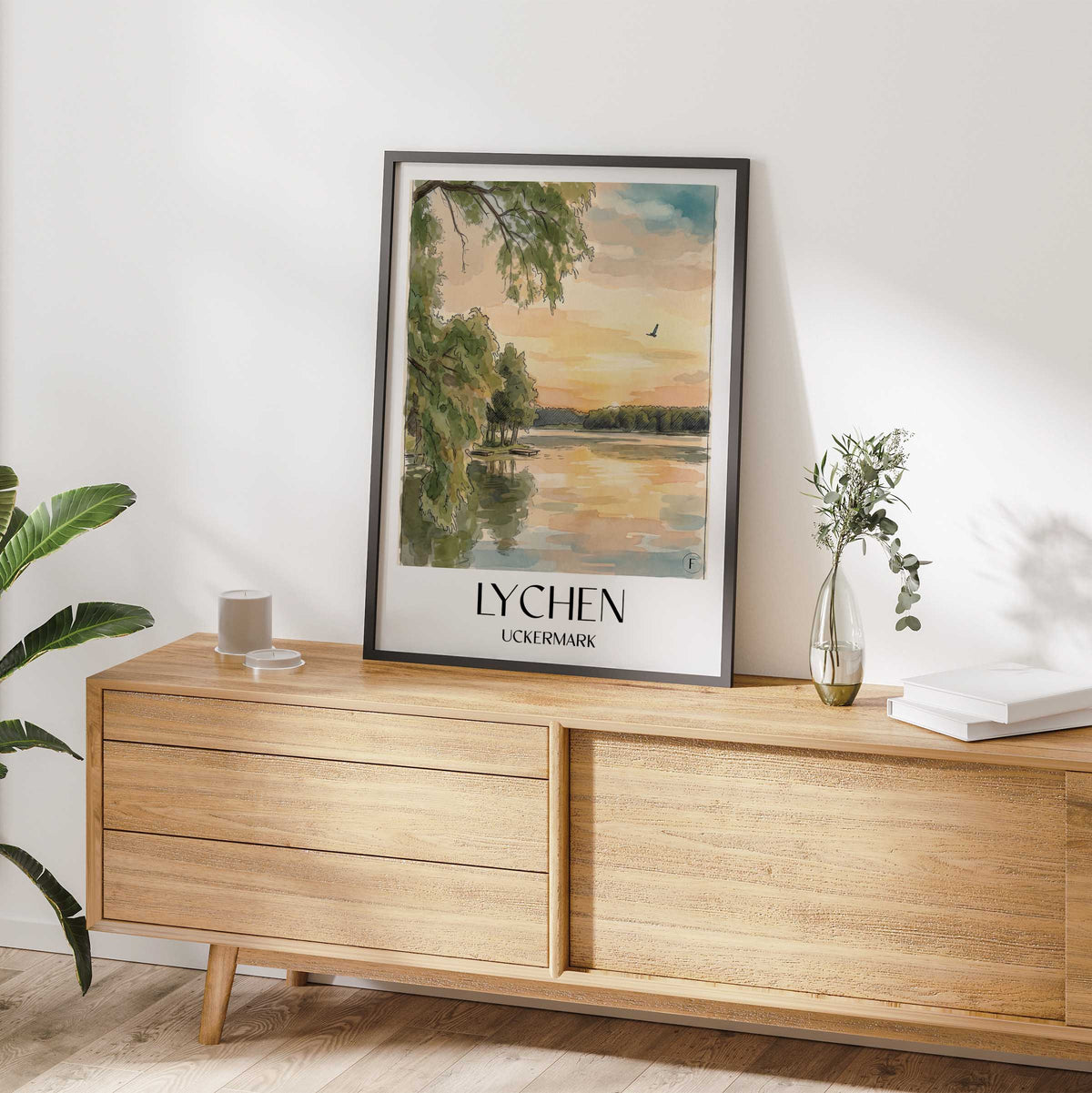 lychen-uckermark-deutschland-poster-aquarell