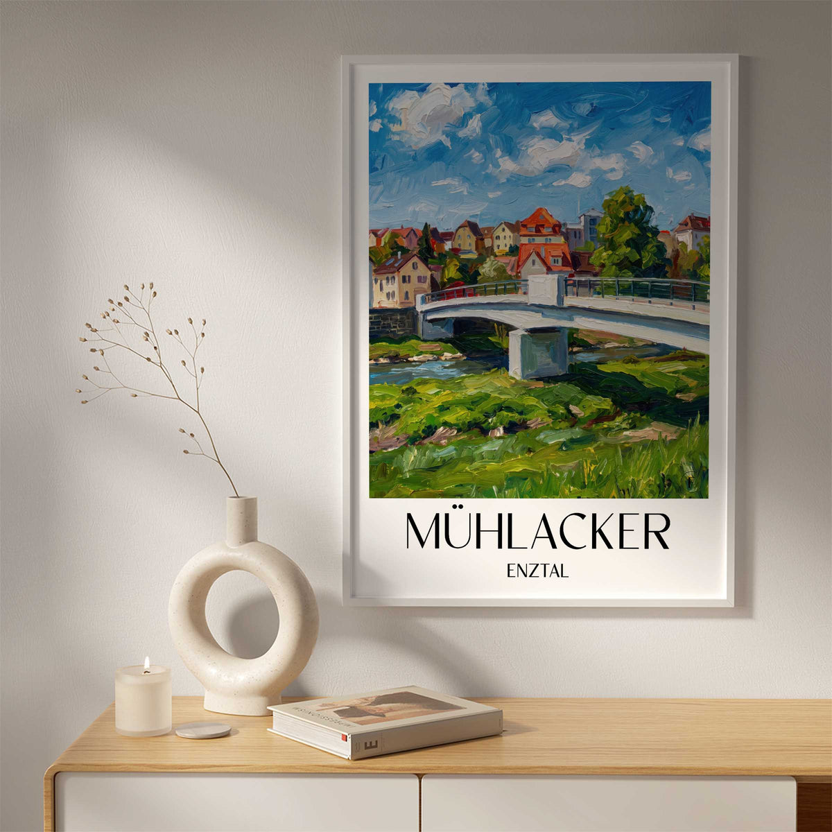mühlacker-enztal-deutschland-poster-oil-painting-oelgemaelde