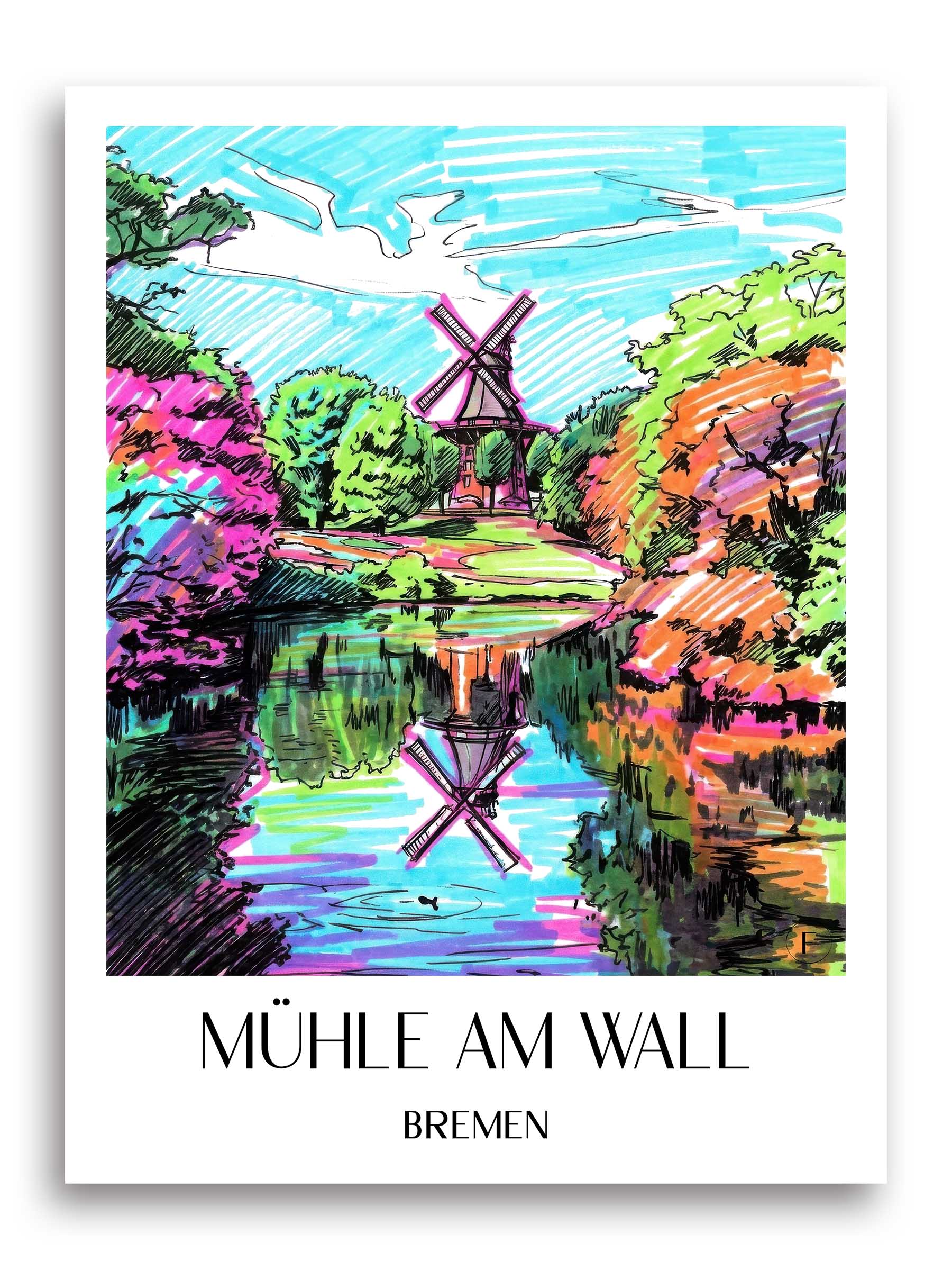 mühle-am-wall-bremen-deutschland-poster-graffiti