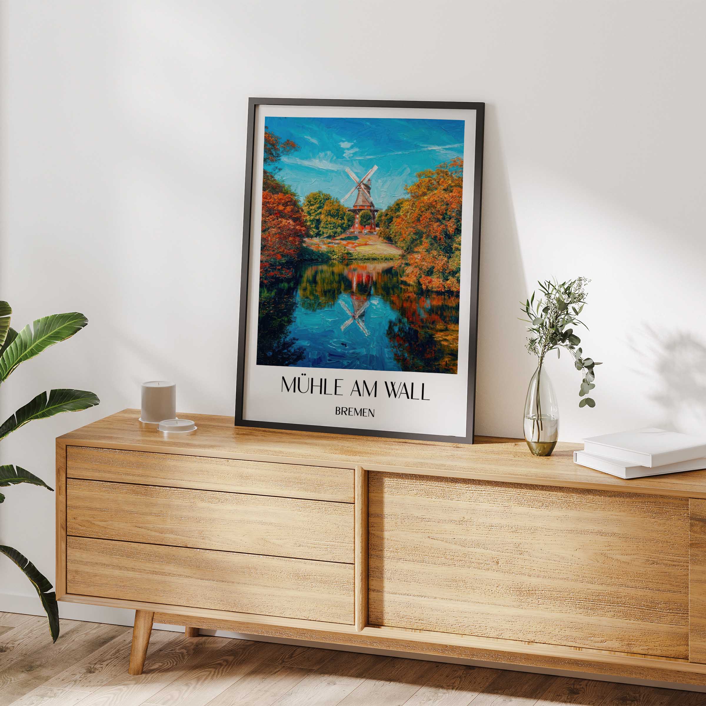 mühle-am-wall-bremen-deutschland-poster-oil-painting-oelgemaelde