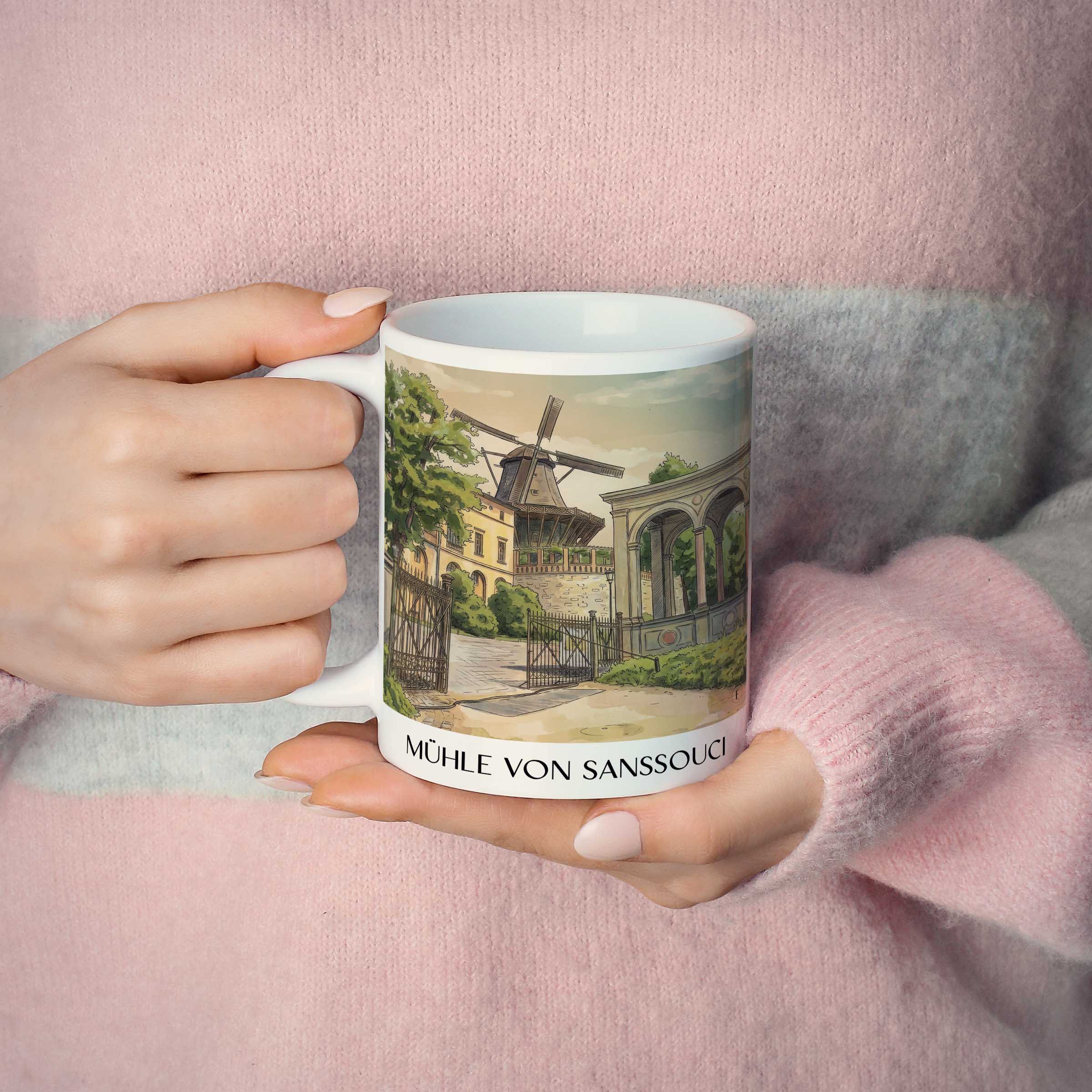 mühle-von-sanssouci-potsdam-deutschland-kaffeebecher-aquarell