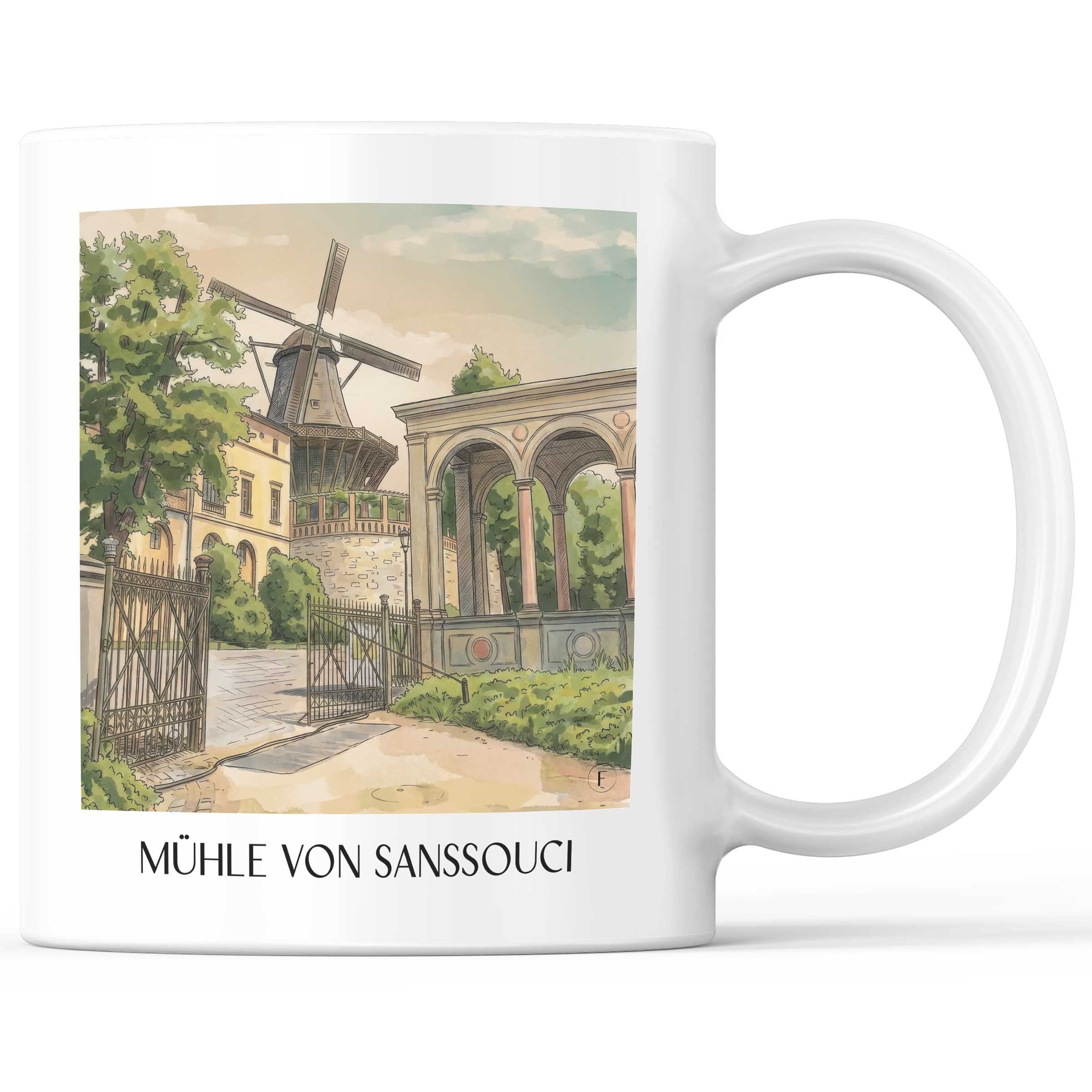 mühle-von-sanssouci-potsdam-deutschland-kaffeebecher-aquarell