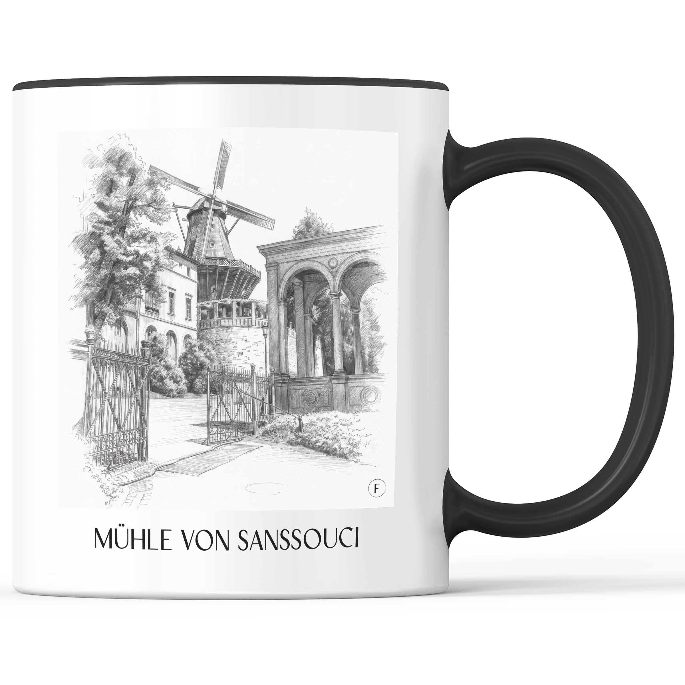 mühle-von-sanssouci-potsdam-deutschland-kaffeebecher-bleistift-zeichnung-drawing