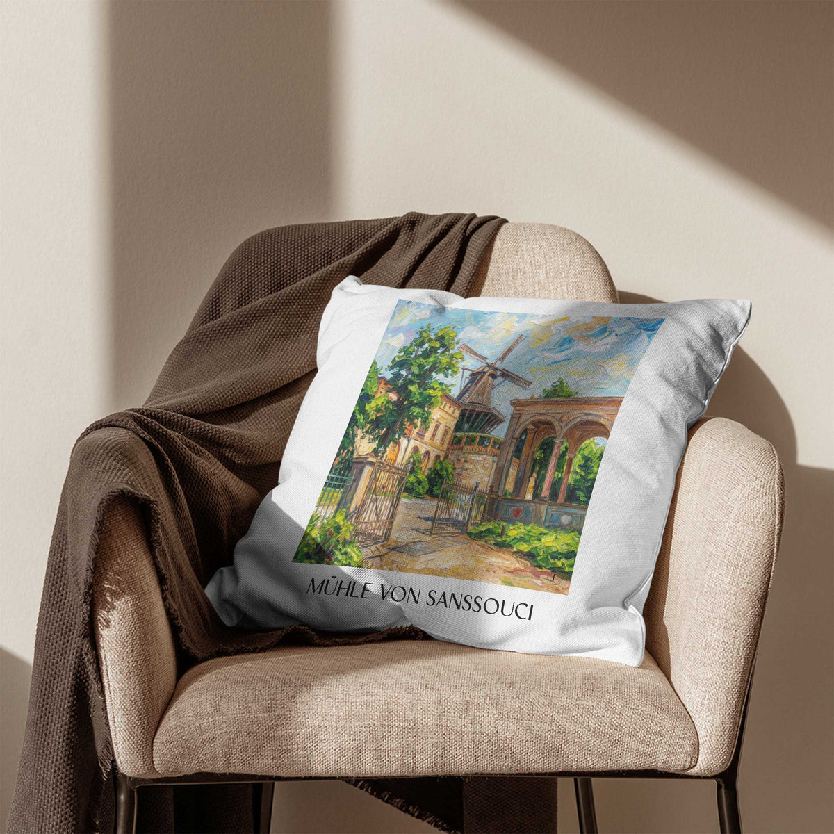 mühle-von-sanssouci-potsdam-deutschland-kissenbezug-oil-painting-oelgemaelde