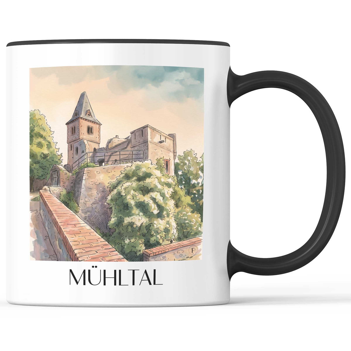 mühltal-odenwald-deutschland-kaffeebecher-aquarell