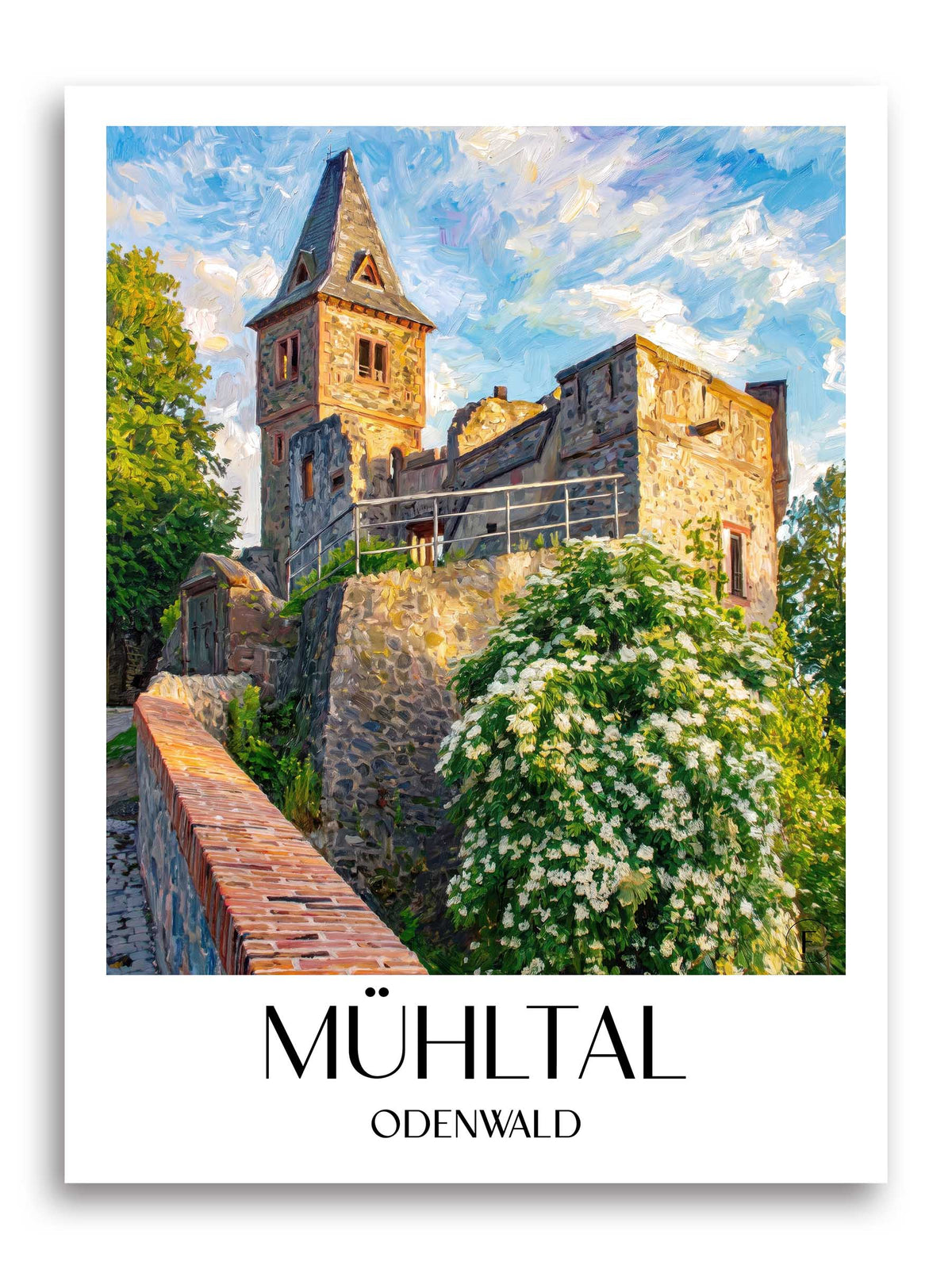 mühltal-odenwald-deutschland-poster-oil-painting-oelgemaelde