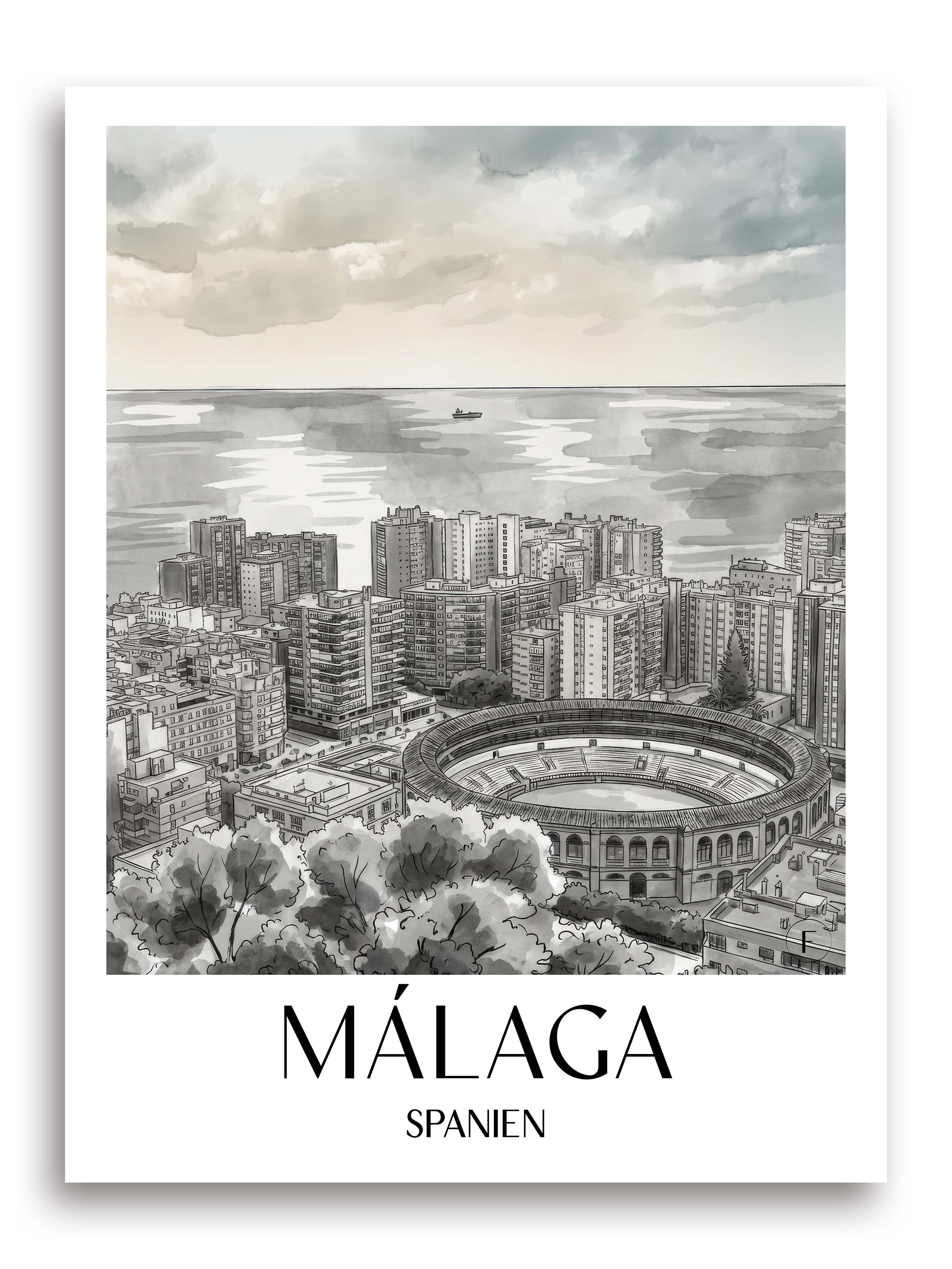 málaga-spanien-spanien-und-spanien-poster-aquarell-schwarz-weiss