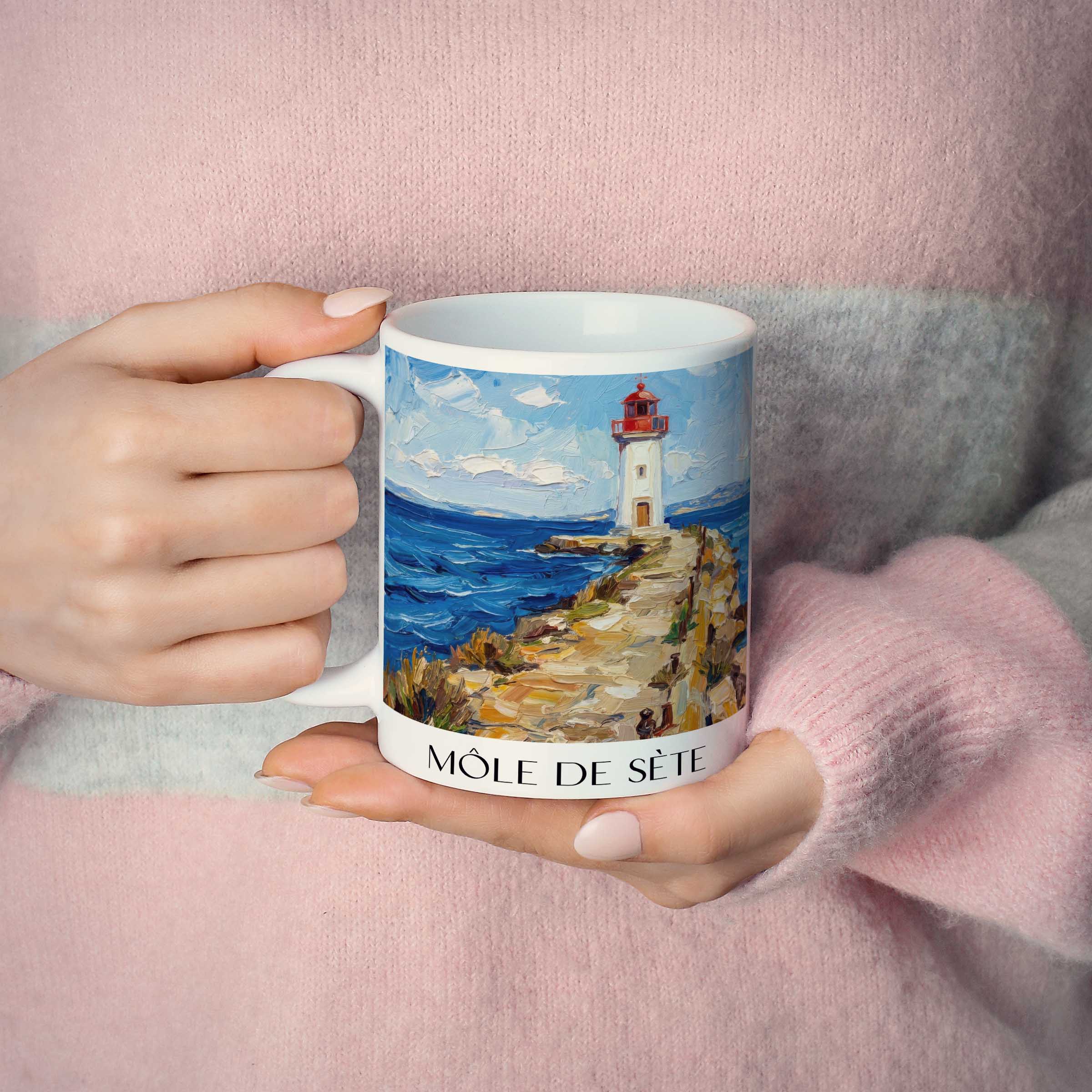 môle-de-sète-okzitanien-frankreich-kaffeebecher-oil-painting-oelgemaelde
