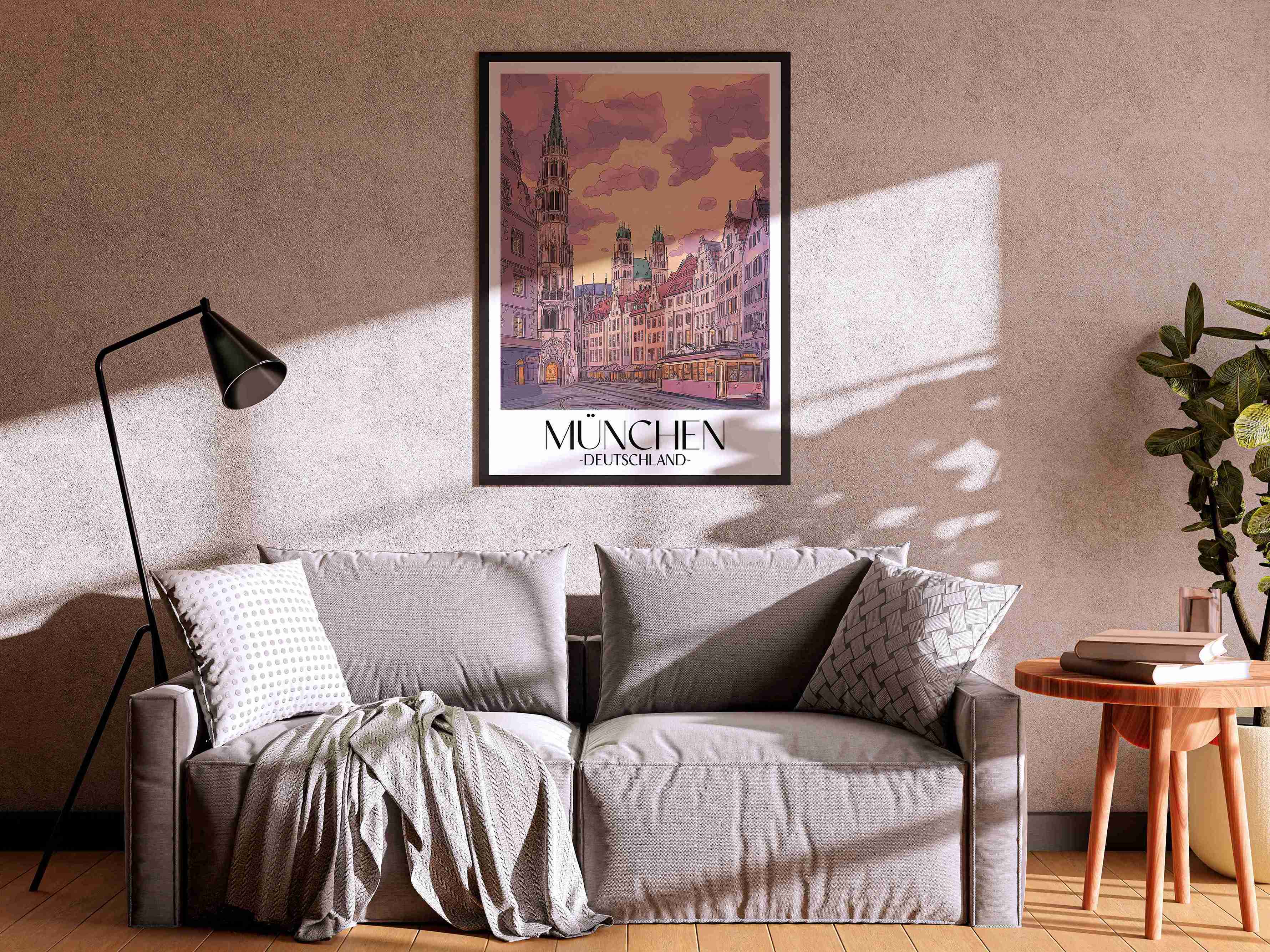 münchen-deutschland-poster-aquarell