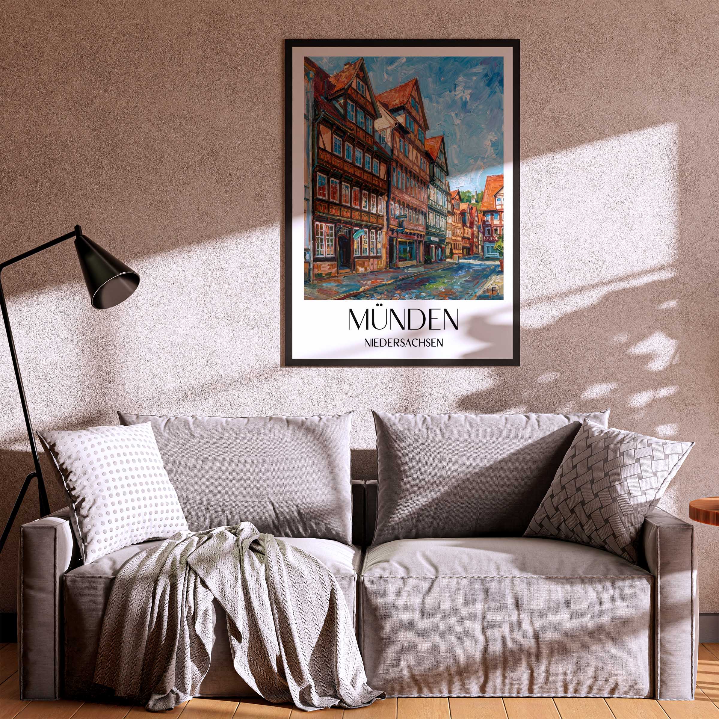 münden-niedersachsen-deutschland-poster-oil-painting-oelgemaelde