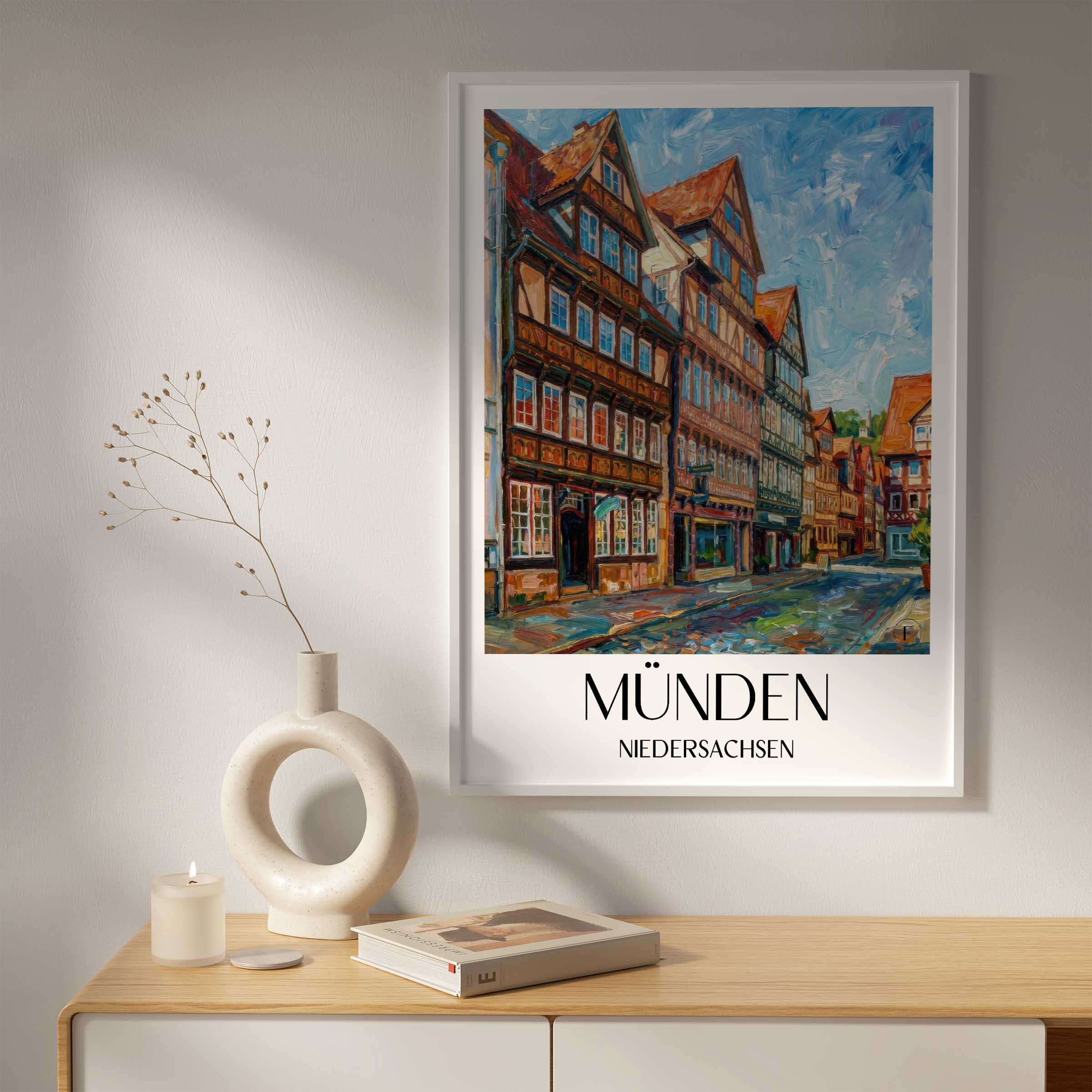 münden-niedersachsen-deutschland-poster-oil-painting-oelgemaelde