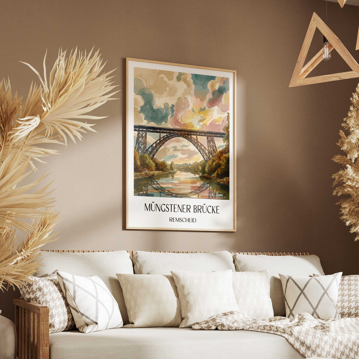 müngstener-brücke-remscheid-deutschland-poster-aquarell