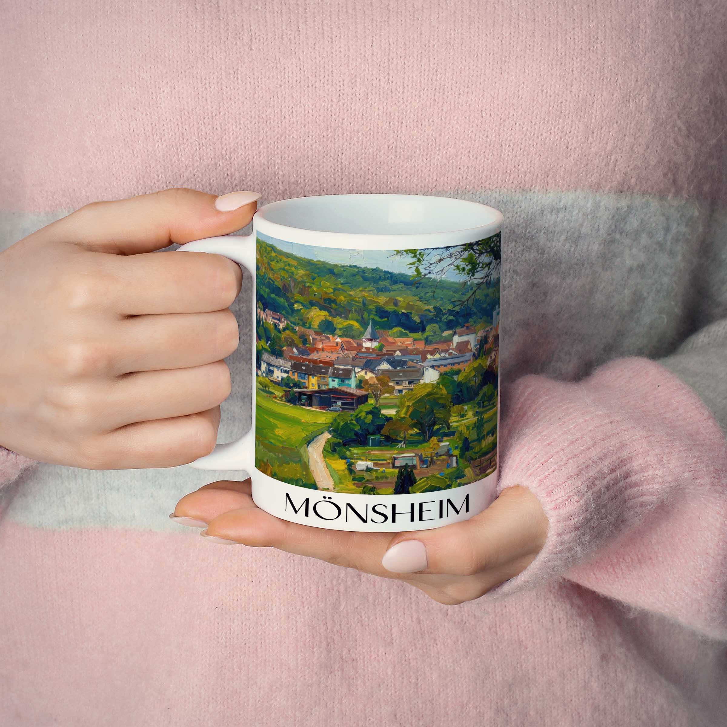 mönsheim-baden-württemberg-deutschland-kaffeebecher-oil-painting-oelgemaelde