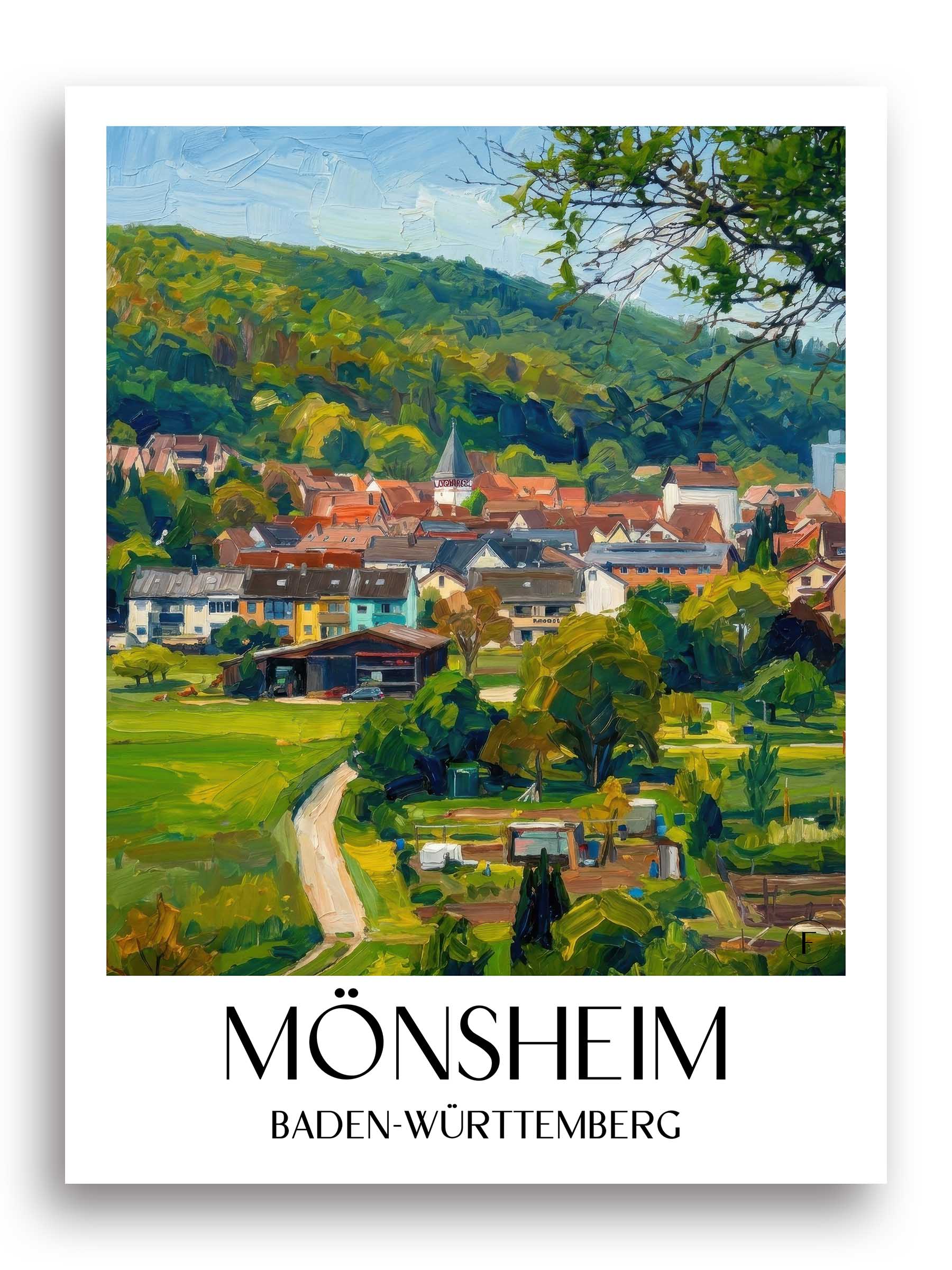 mönsheim-baden-württemberg-deutschland-poster-oil-painting-oelgemaelde