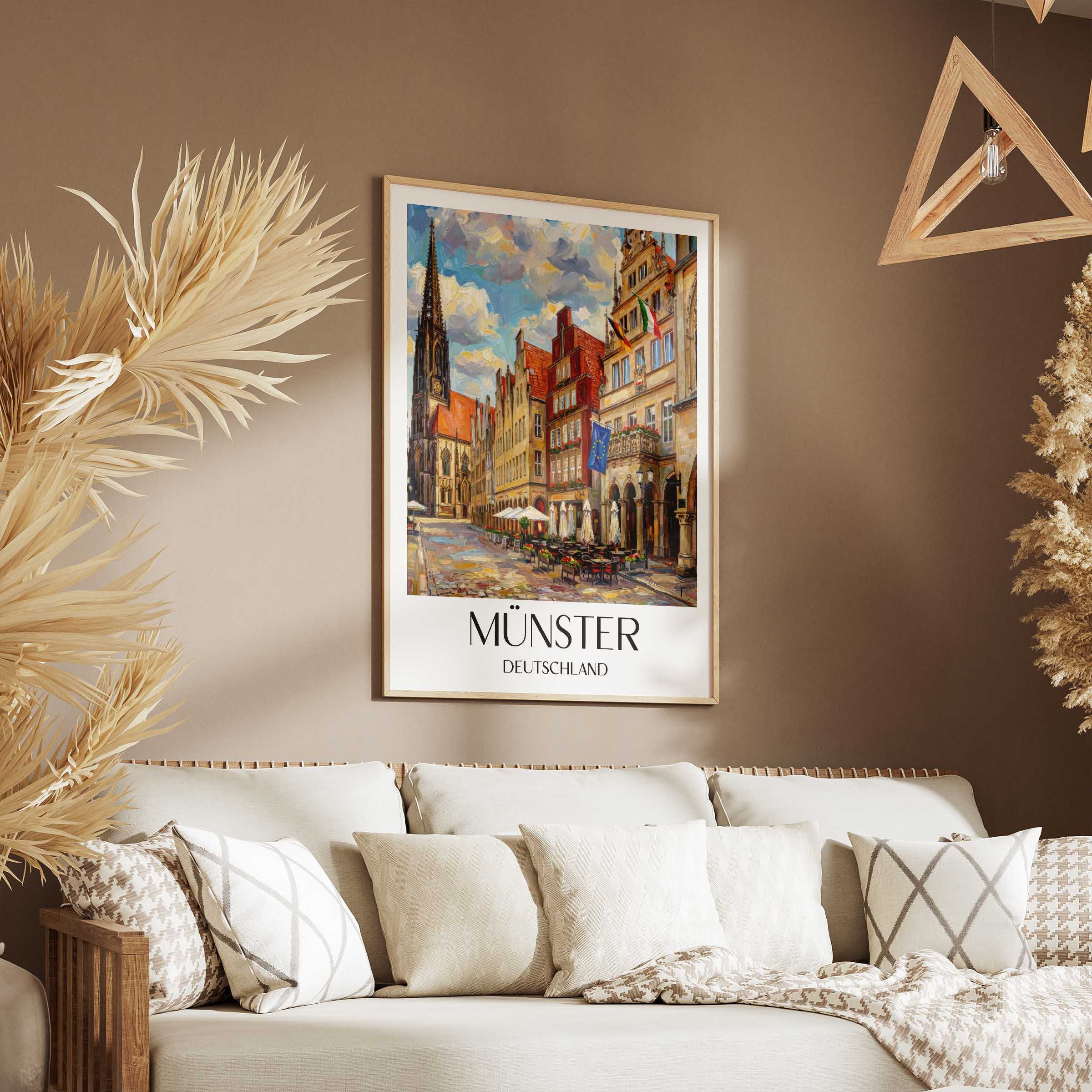 münster-deutschland-poster-oil-painting-oelgemaelde