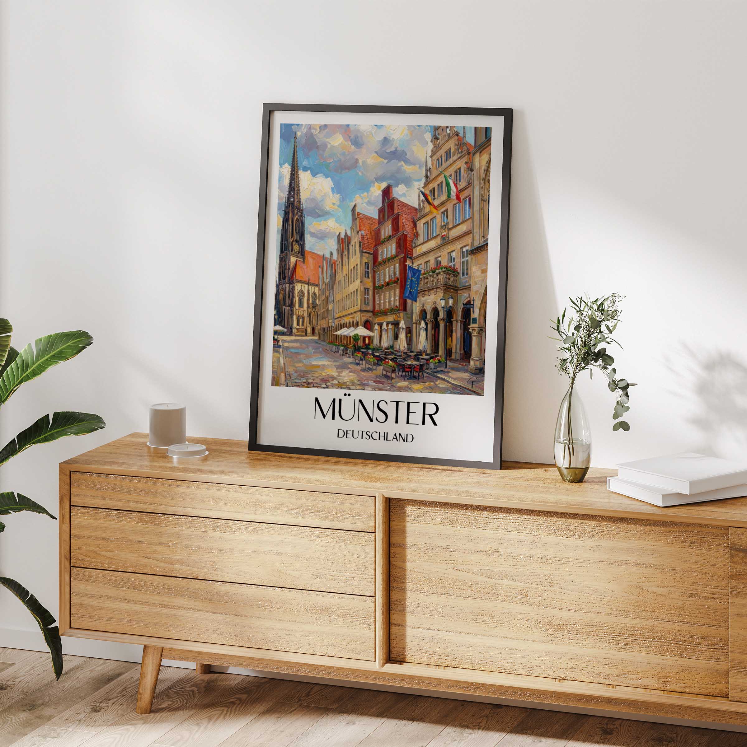 münster-deutschland-poster-oil-painting-oelgemaelde