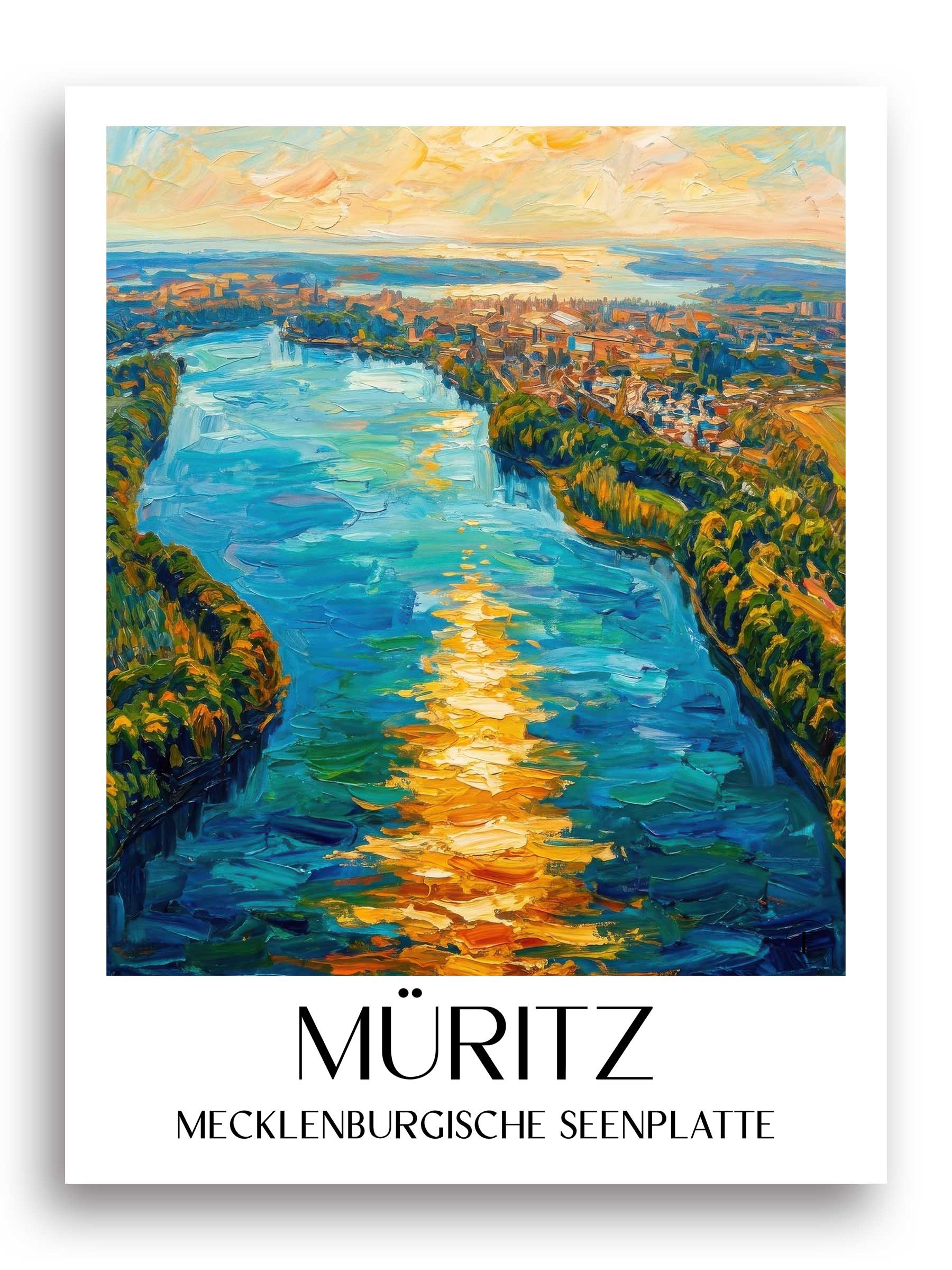 müritz-mecklenburgische-seenplatte-deutschland-poster-oil-painting-oelgemaelde