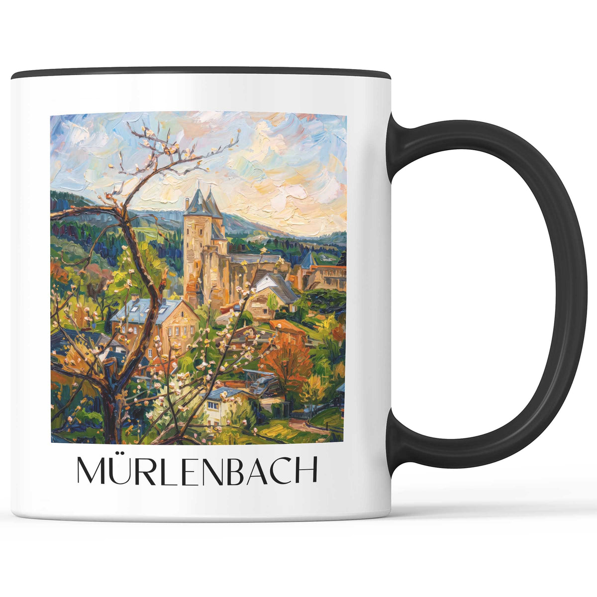mürlenbach-eifel-deutschland-kaffeebecher-oil-painting-oelgemaelde