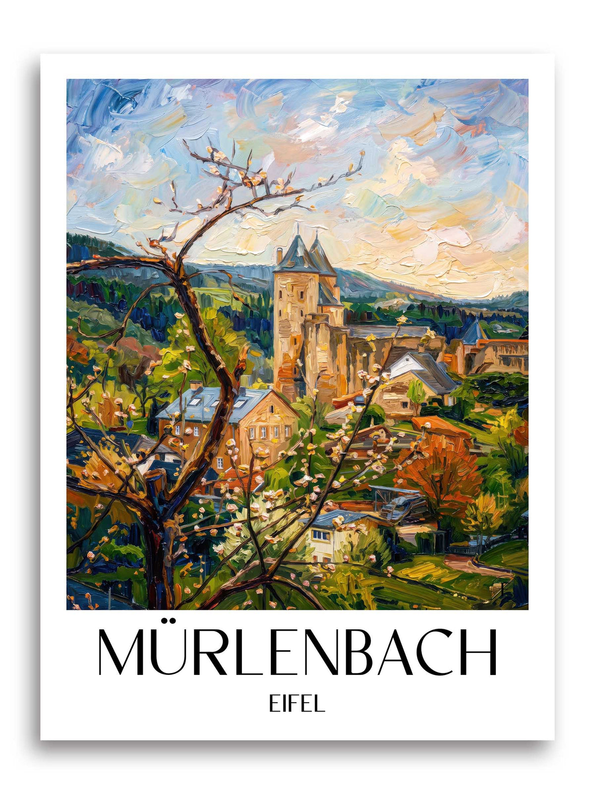 mürlenbach-eifel-deutschland-poster-oil-painting-oelgemaelde