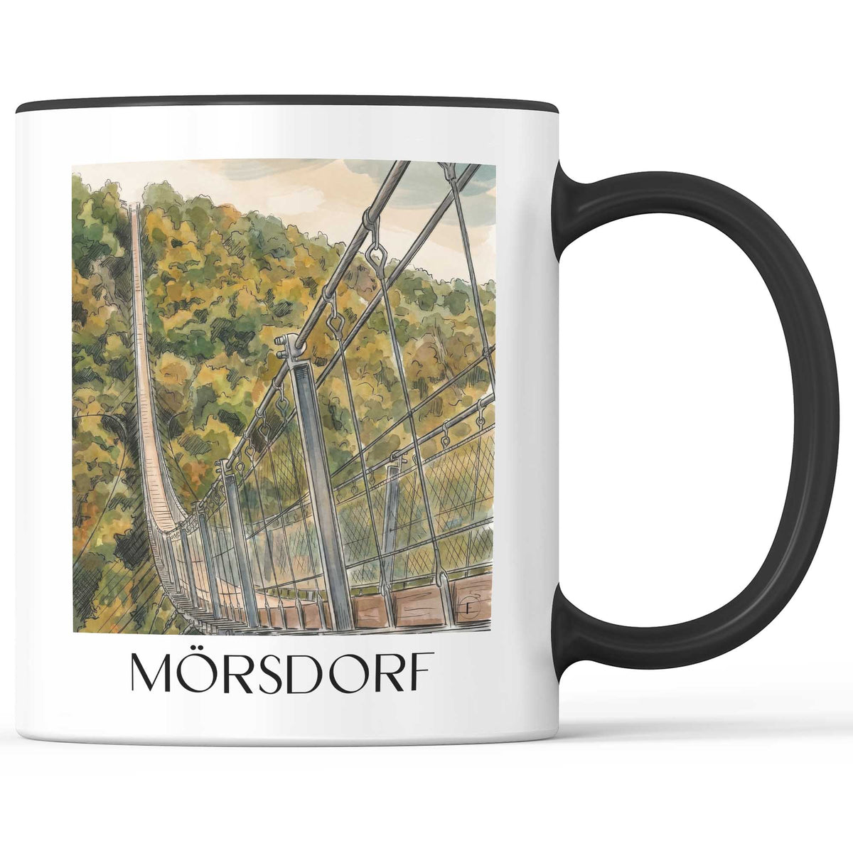 mörsdorf-hunsrück-deutschland-kaffeebecher-aquarell