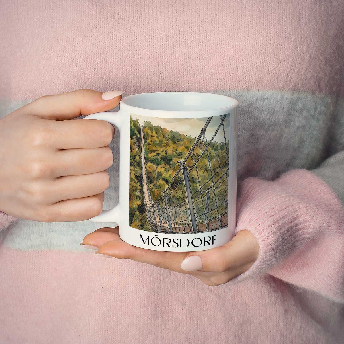 mörsdorf-hunsrück-deutschland-kaffeebecher-aquarell