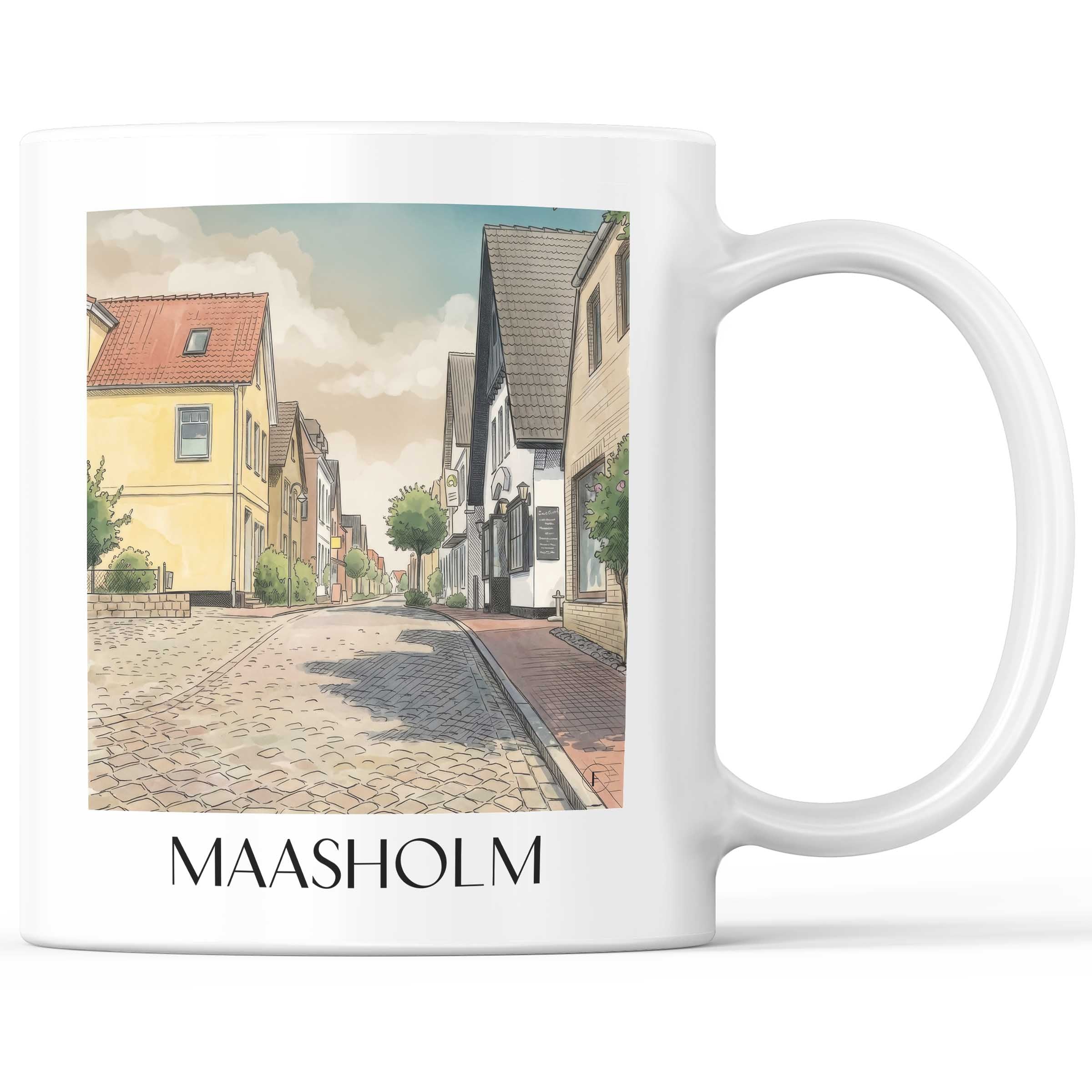 maasholm-schleswig-deutschland-kaffeebecher-aquarell