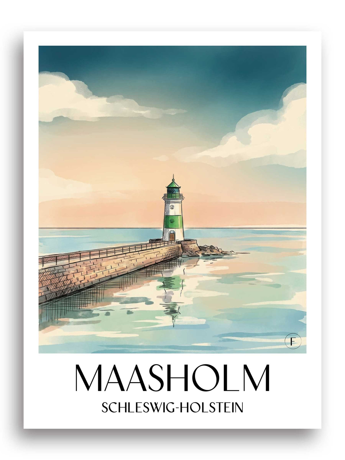 maasholm-schleswig-holstein-deutschland-poster-aquarell