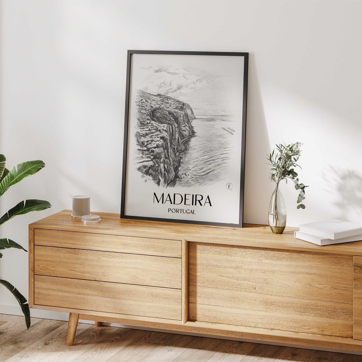 madeira-portugal-poster-bleistift-zeichnung-drawing