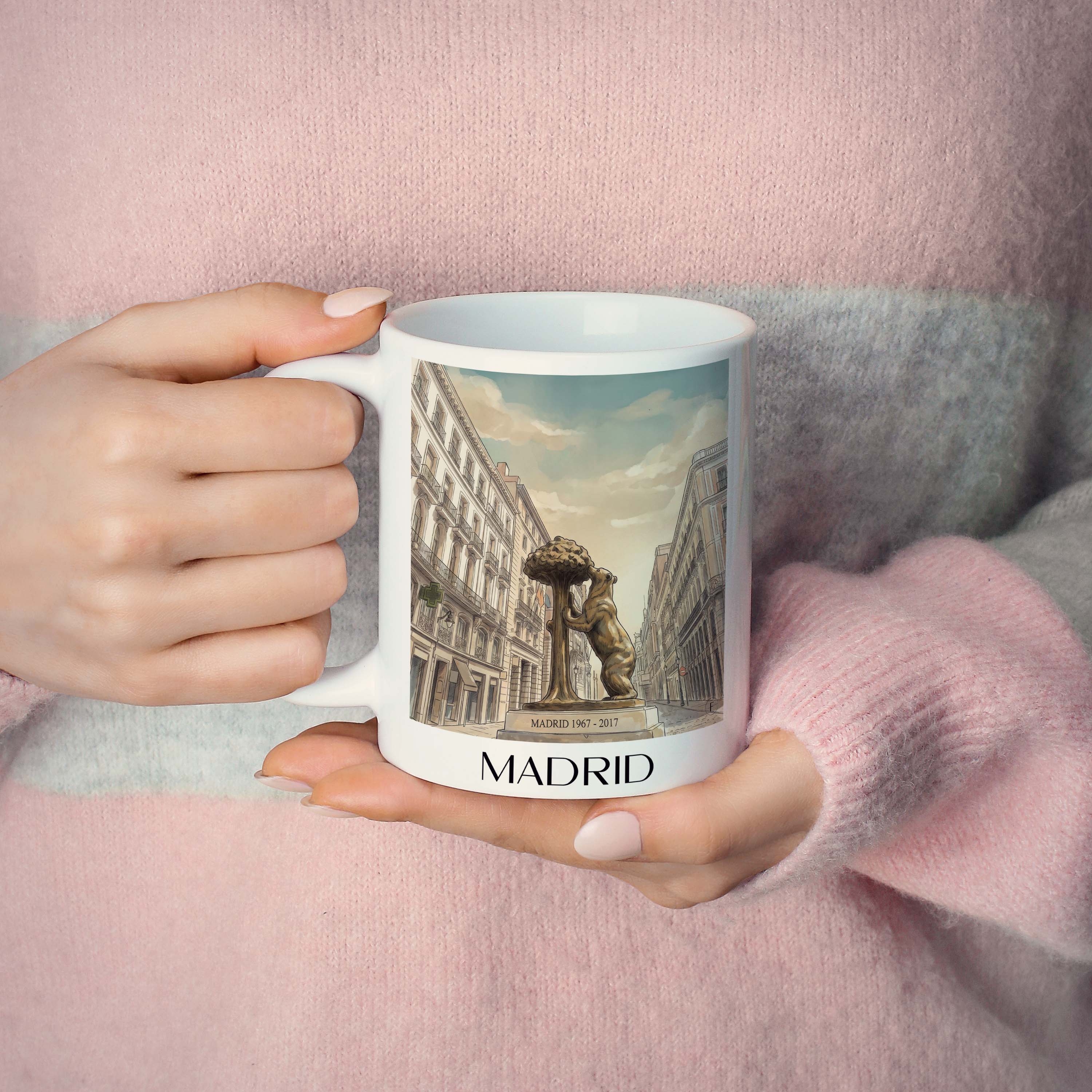 madrid-spanien-spanien-kaffeebecher-aquarell