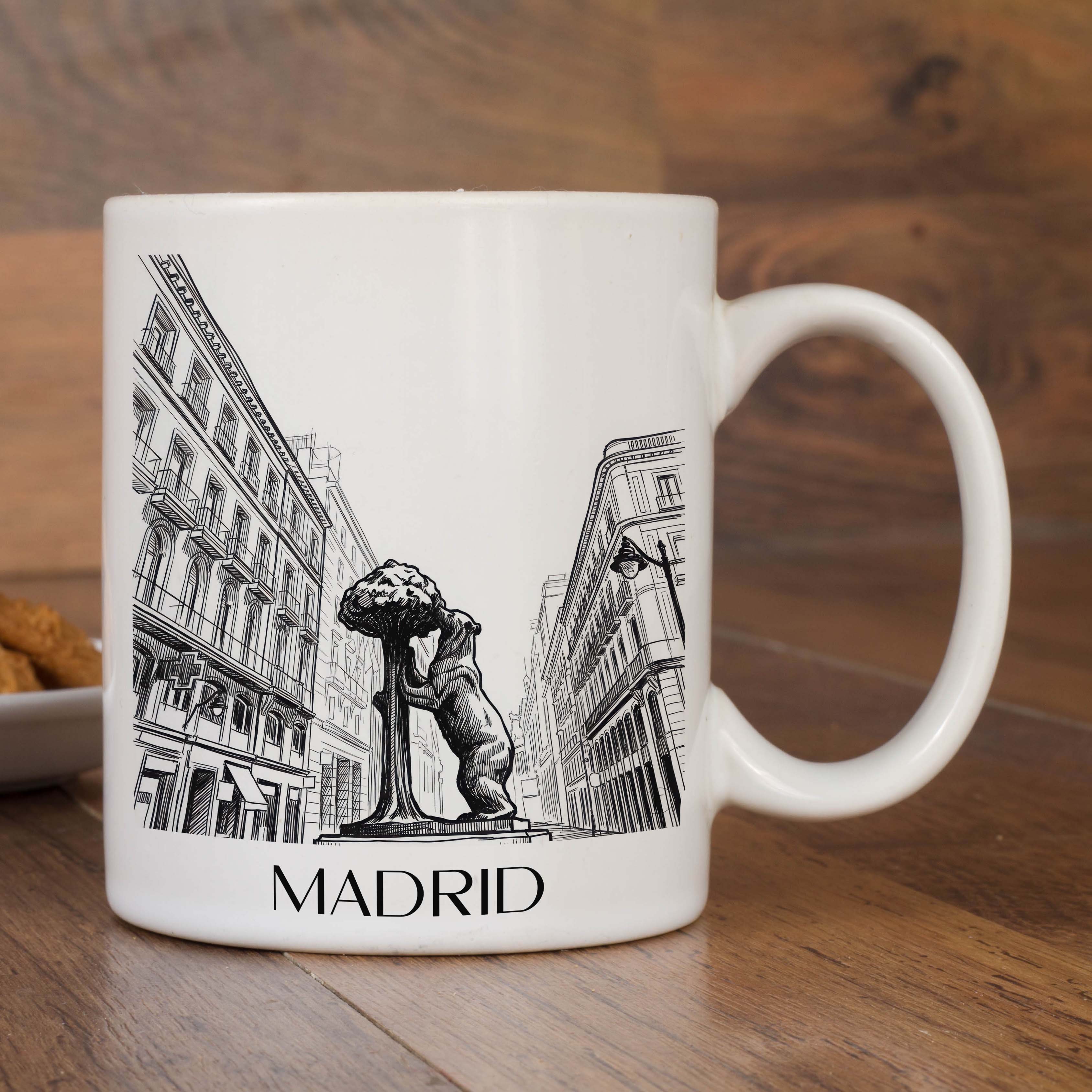 madrid-spanien-spanien-kaffeebecher-skizze