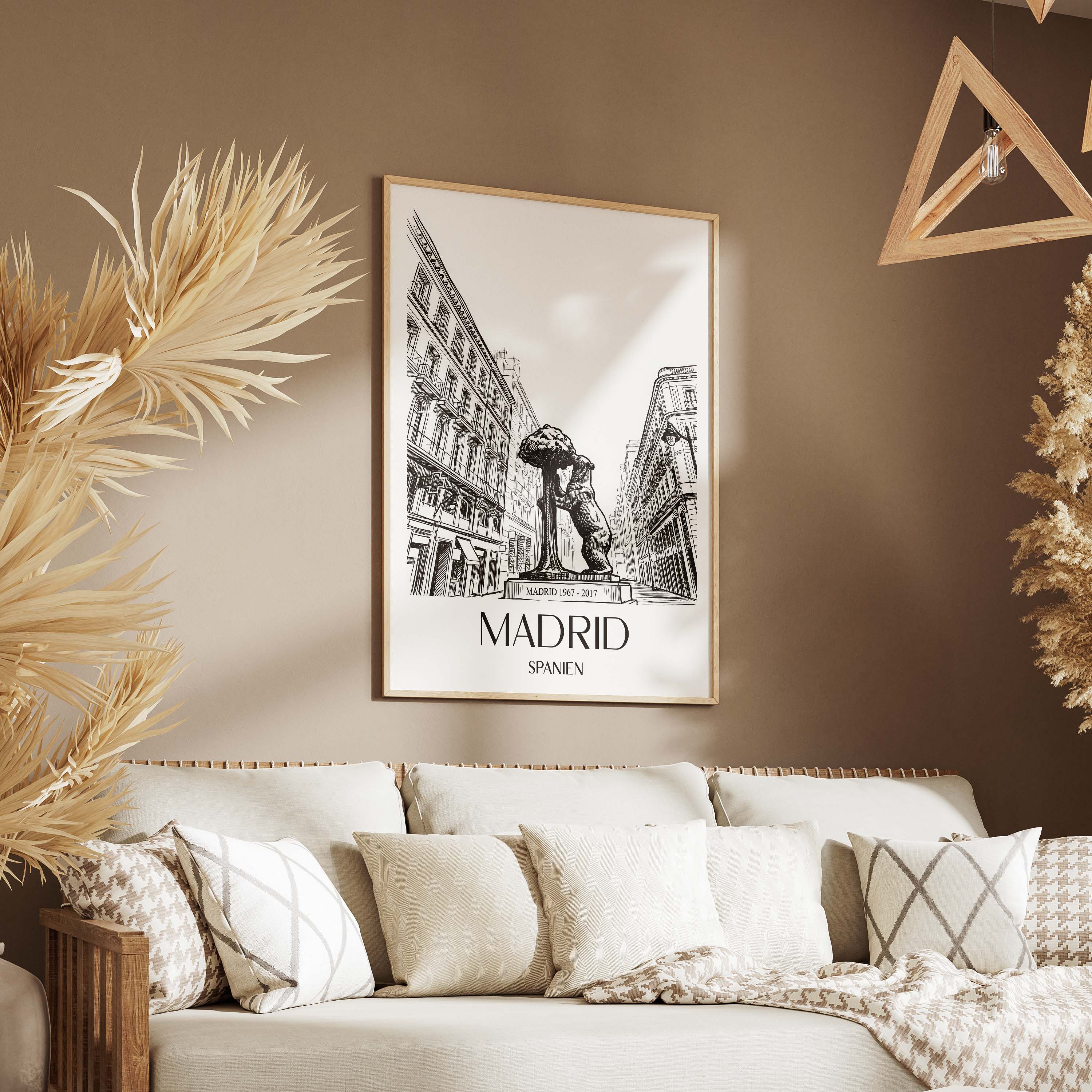 madrid-spanien-spanien-poster-skizze