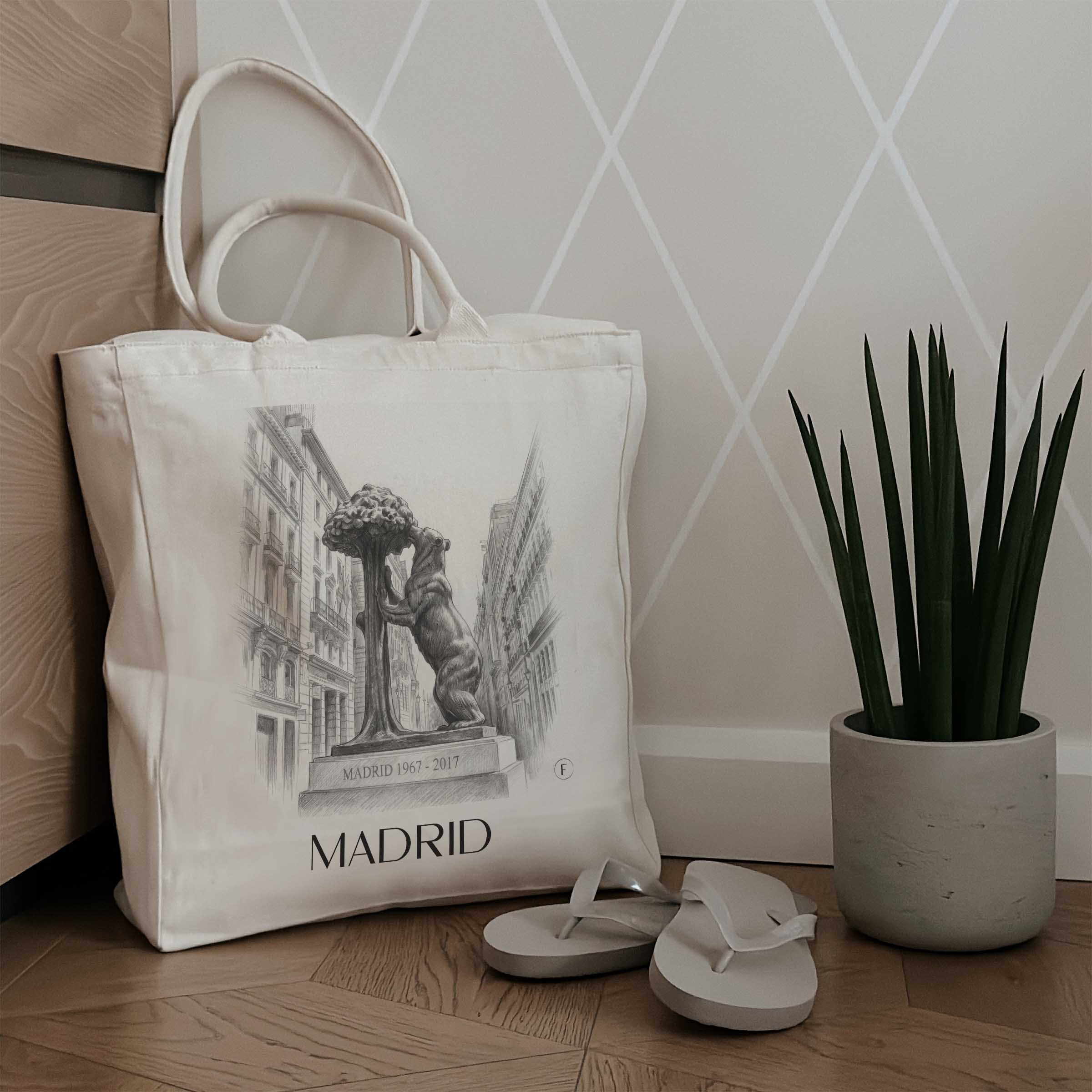 madrid-spanien-spanien-einkaufstasche-bleistift-zeichnung-drawing