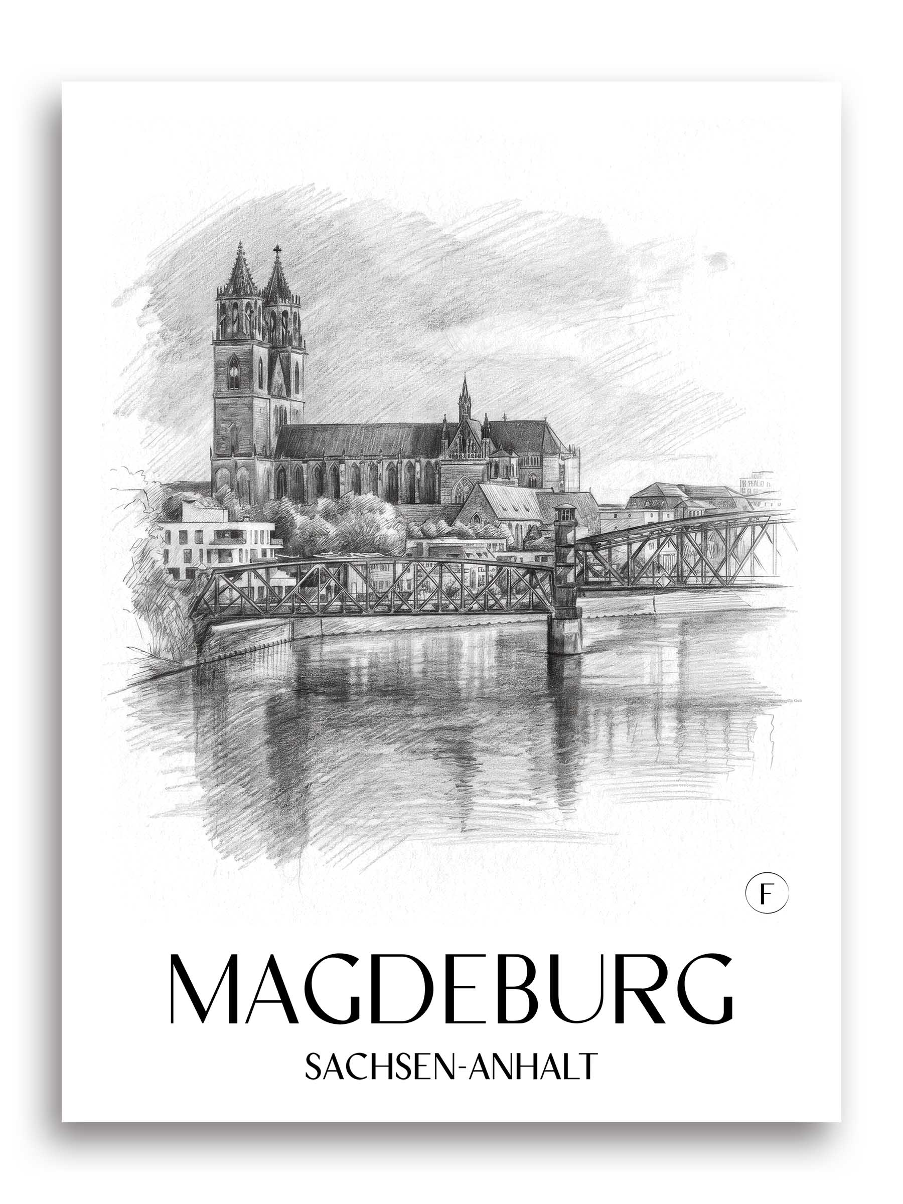 magdeburg-sachsen-anhalt-deutschland-poster-bleistift-zeichnung-drawing