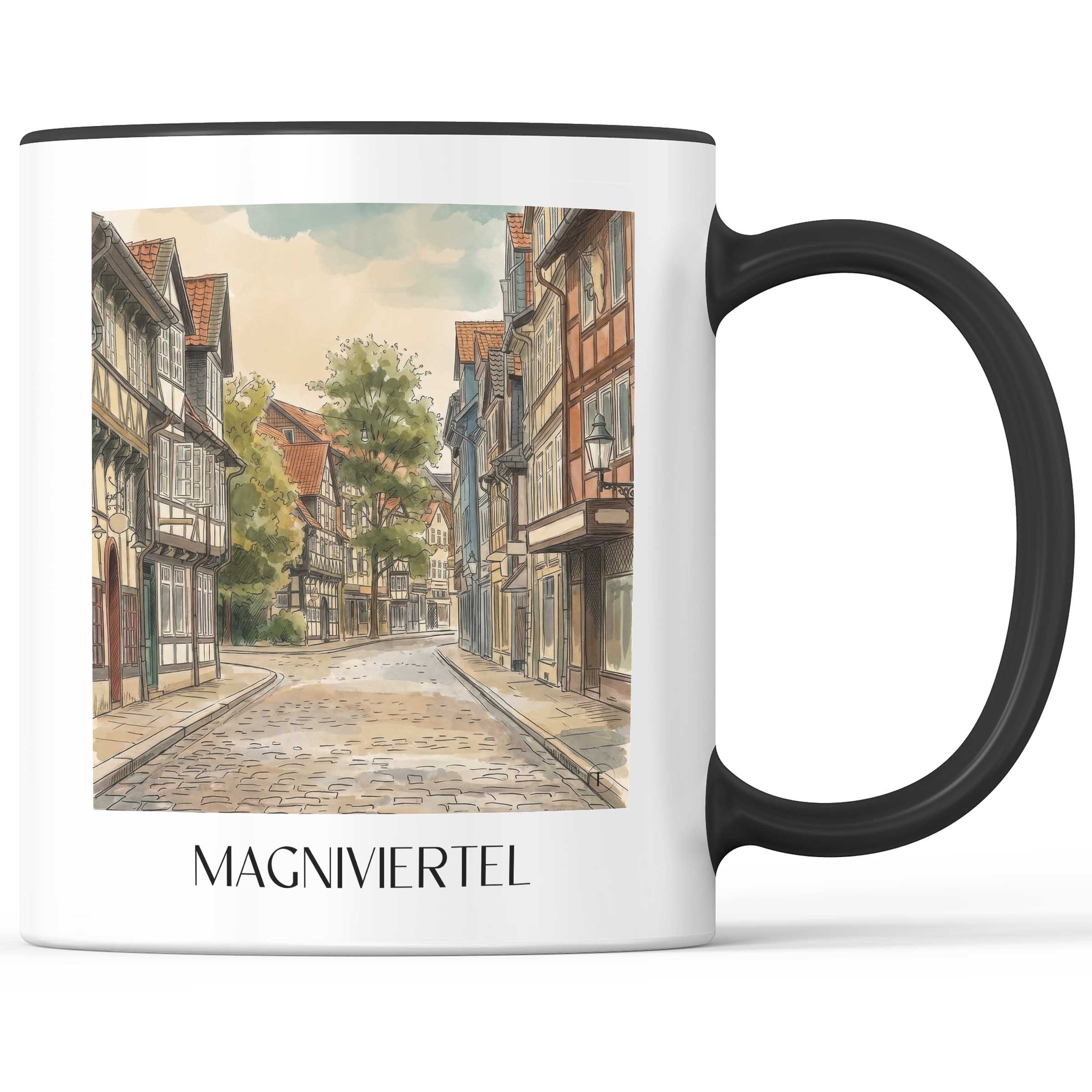 magniviertel-braunschweig-deutschland-kaffeebecher-aquarell