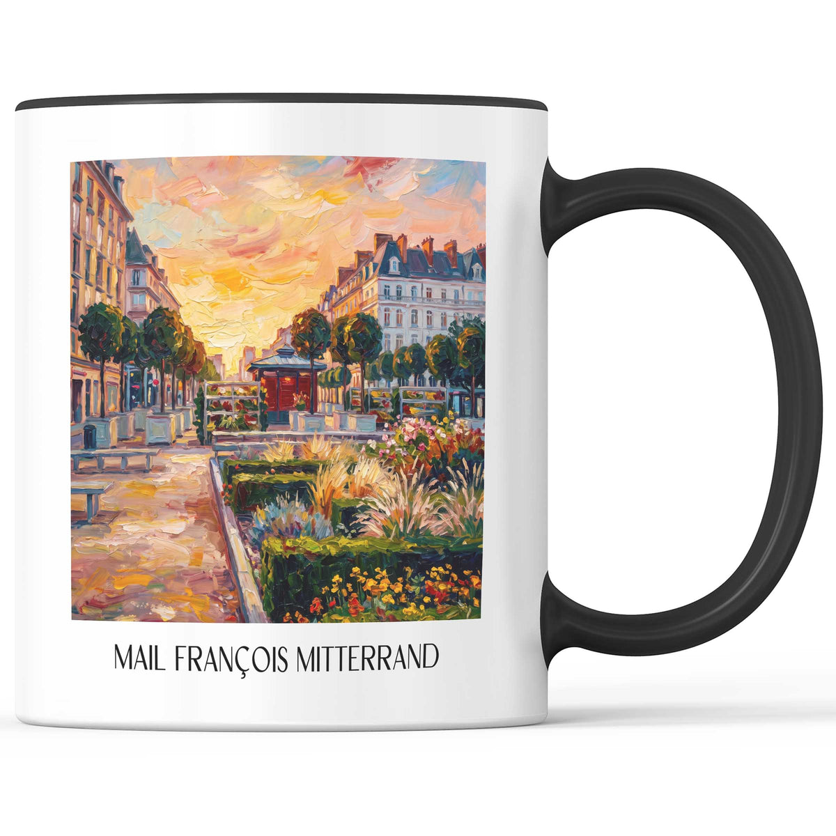 mail-françois-mitterrand-rennes-frankreich-kaffeebecher-oil-painting-oelgemaelde