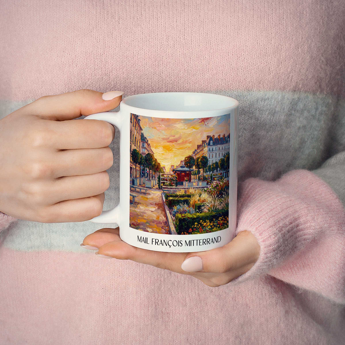 mail-françois-mitterrand-rennes-frankreich-kaffeebecher-oil-painting-oelgemaelde