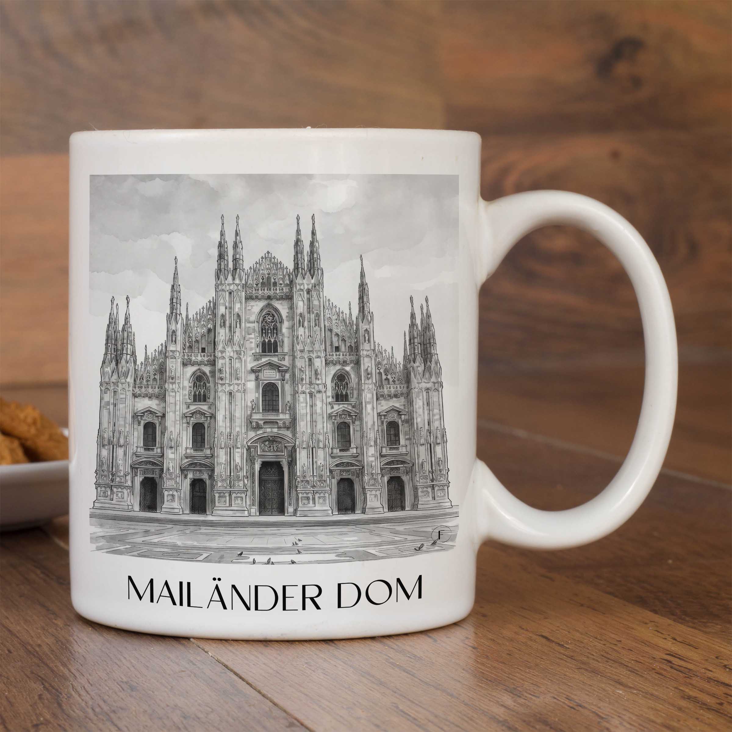 mailänder-dom-italien-kaffeebecher-aquarell-schwarz-weiss